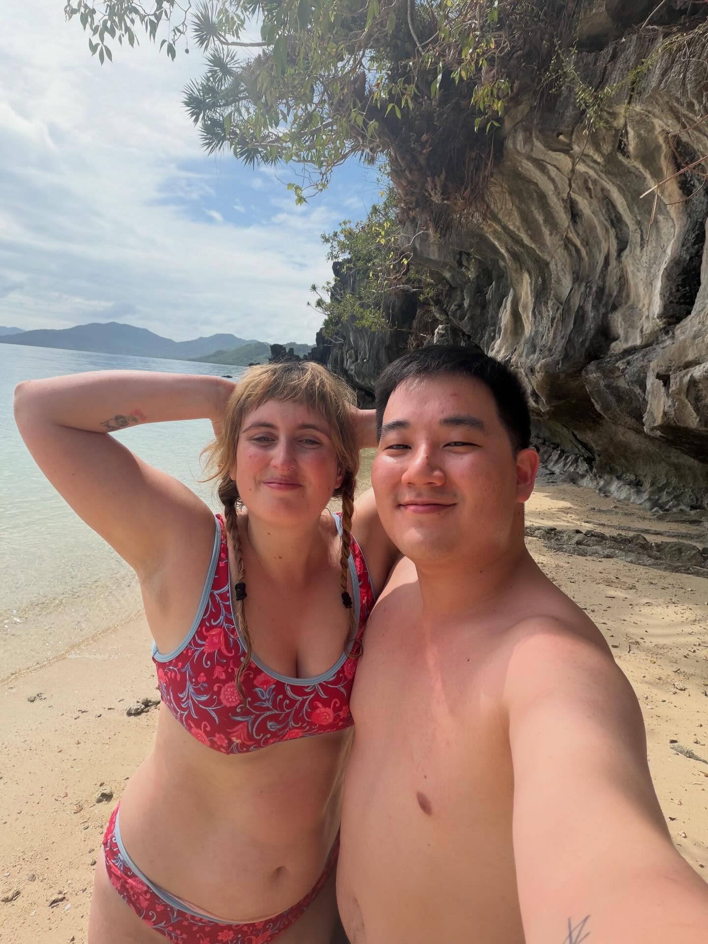 So much to share from our incredible 5 week trip (4 weeks in the Philippines and one in Tokyo) but first have to share just a snippet from our dreamy honeymoon in a tiny remote island in Palawan, where we swam, snorkeled, feasted on fresh fish and juice, kayaked, climbed through caves, and protected our fruits from monkeys (not pictured). Thank you to everyone who made this happen, and who supports, prays, and cheers us on, our joy is amplified knowing that is shared. Here’s to being #foreveryoung, hot, and in love.🤭😅❤️