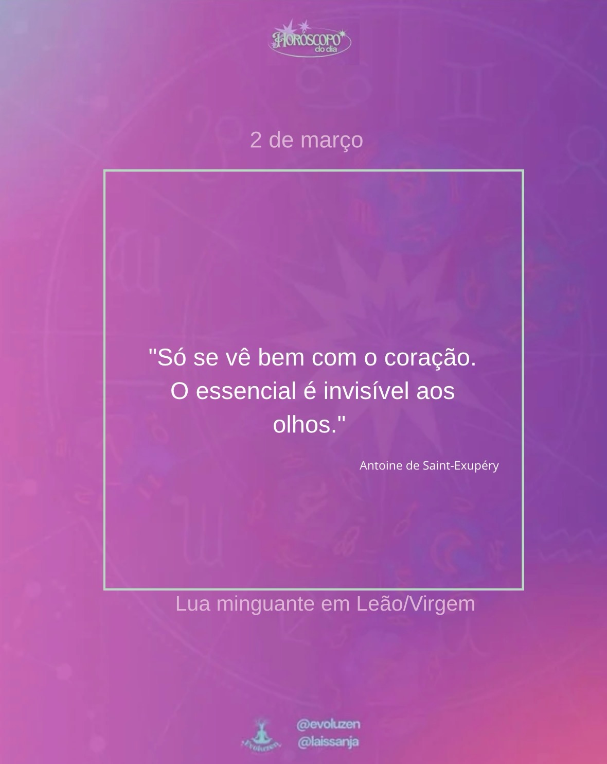 2 de março 🌟 Voltamos!