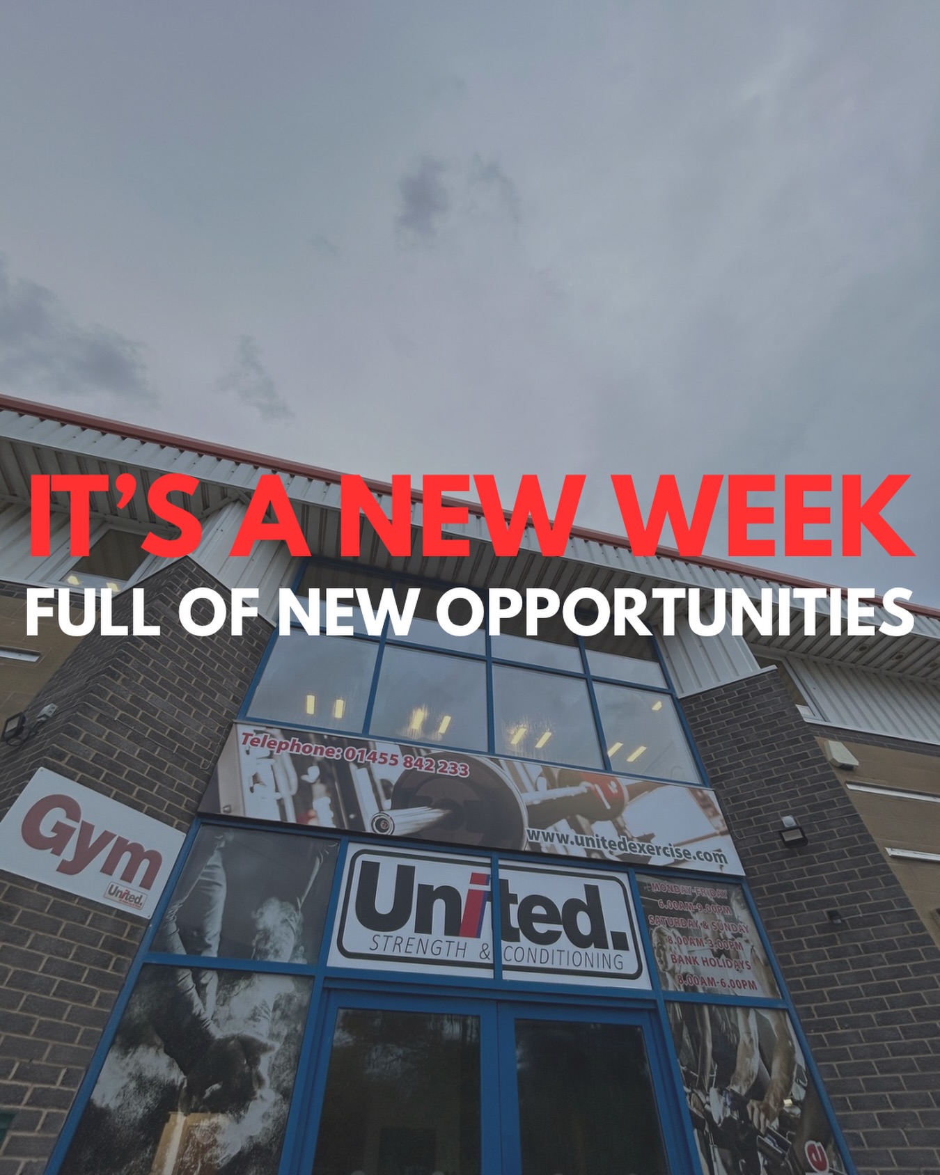 💪 It’s a new week, let’s go 💪
#unitedgym #gymmotivation