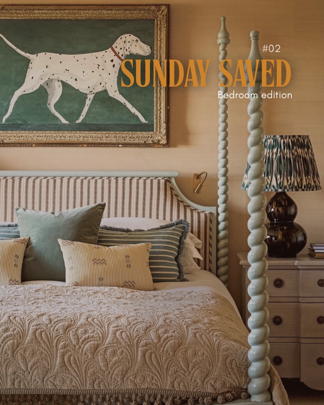 SUNDAY SAVED # 02 ✨
What a feast for the eyes, A deep dive into some gorgeous bedroom inspo I’ve saved this week, from warm neutrals, classic & playful, tailored stripes, vintage woods and just the right hit of red🥰
Which is your favourite?
Photo credits
@studio_atkinson
charlottesmiley_interiors
@studio_ida_uk
@rosannabossomltd
@studio_alexandraldn
#bedroominspo #headboarddesign #bedroomideas #interiordesign