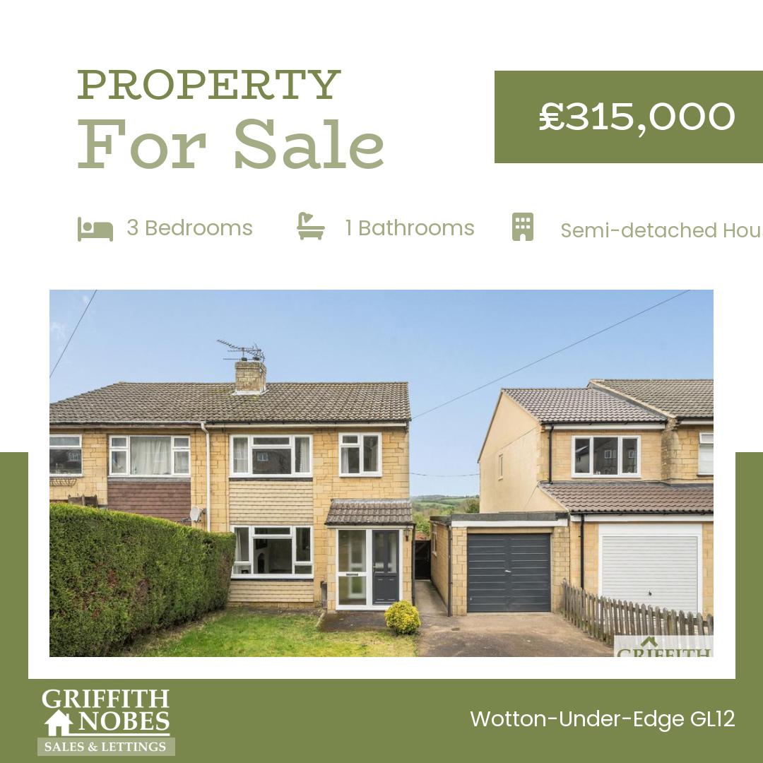 🏡For Sale 3 Bed Semi-detached House🏡
📍Wotton-Under-Edge GL12
Situated in the popular residential area of Wortley Terrace, on the outskirts of the charming small town of Wotton-under-Edge, with it's wonderful community. A spacious three bedroom, semi-detached family home with garden, garage and parking.
🏡 Semi-detached house in Wotton-Under-Edge
🛏️ Three spacious bedrooms
🛁 One bathroom
🌳 Garden, garage, and parking available
💰 Guide price: £315,000
https://www.onthemarket.com/details/18904841/
For more information please contact us via:
📞 | 01453 799938
🏡 #wottonunderedgeproperty #semidetachedhouse #familyhomewotton #wottonunderedgeforsale #wottonunderedgeliving #gl12homes