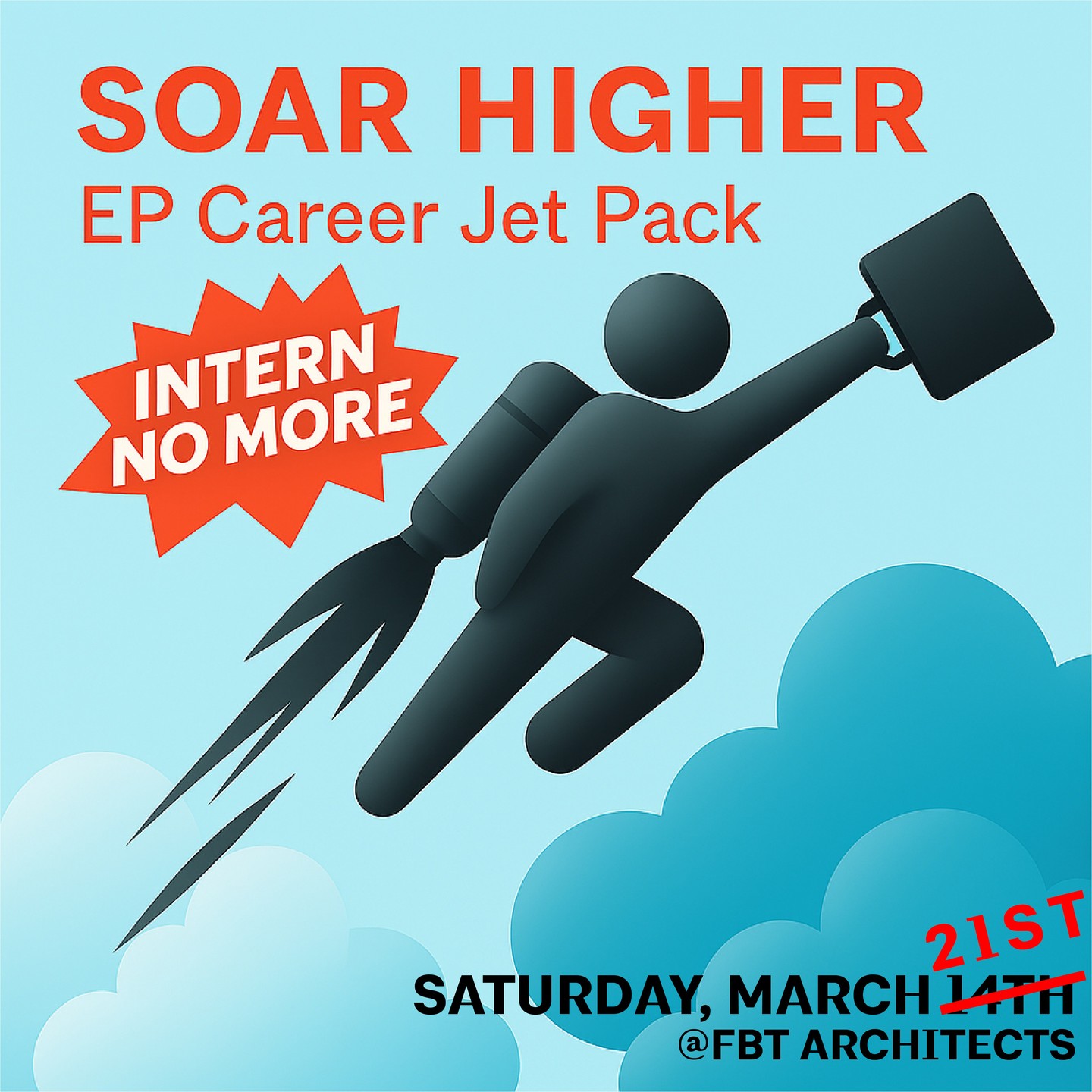 *DATE CHANGE!*
Join us for Jetpack on March 21 at 10:00 AM at FBT Architects, where Architecture Licensure Candidates will get a fast, clear, and energizing breakdown of the entire licensure path—from NCARB’s education programs to AXP to the ARE. Hosted by Evan Berger, AIA, NCARB, and Justin Milburn, AIA, NCARB, this session cuts through the noise and gives you the roadmap you need to launch your journey toward becoming a licensed architect.
$10 for AIA Members - $30 for Non-AIA Members. Lunch Provided! Sign up at aianewmexico.org/events
#licensure #emergingprofessional #internnomore #internarchitect @aiaalbuquerque @aiasantafe