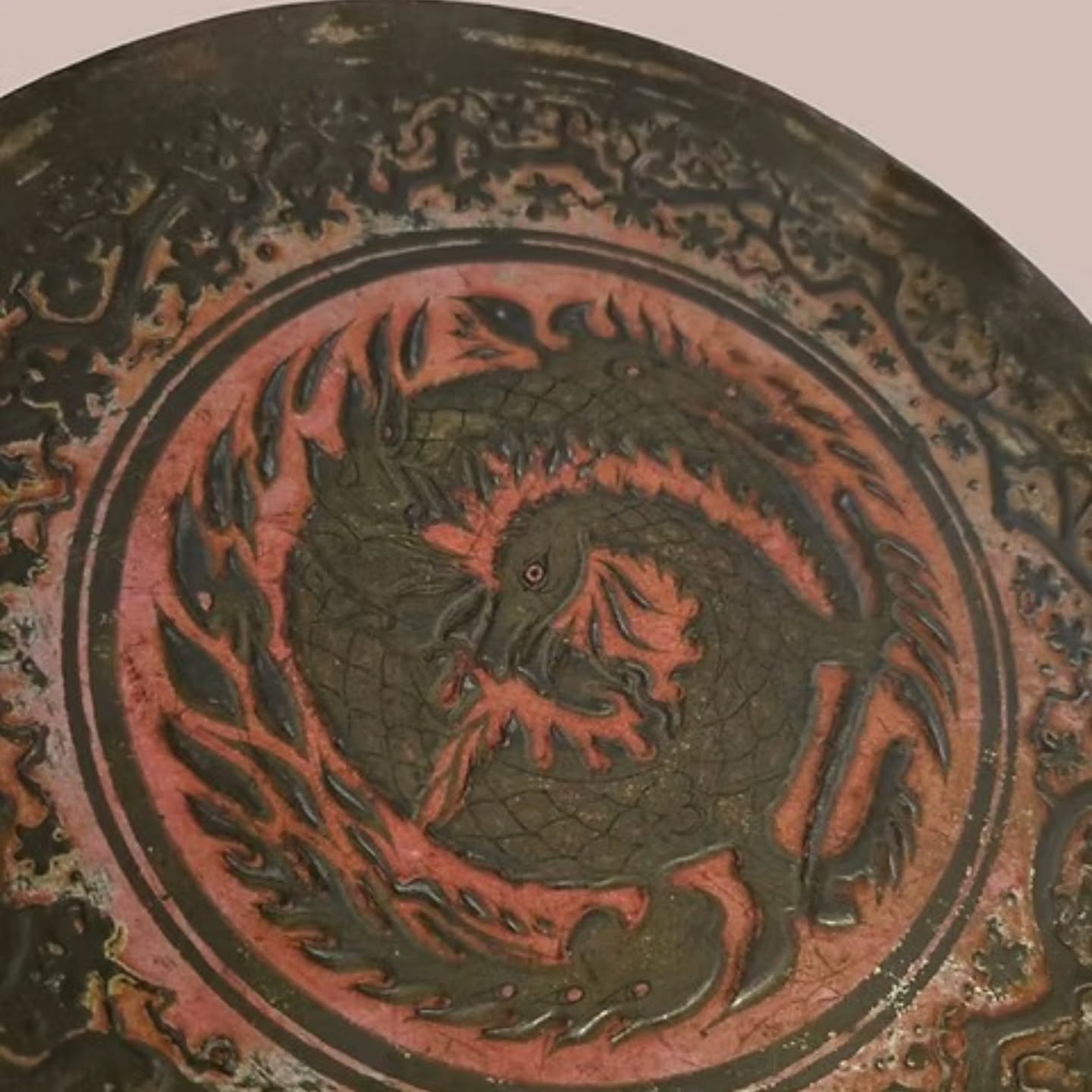 Vintage Huntley & Palmers Dragon Biscuit Tin – Embossed Oval Chinoiserie Design | https://share.google/jYeMMp7Jl1pmFqjlR #stufftoyouandme