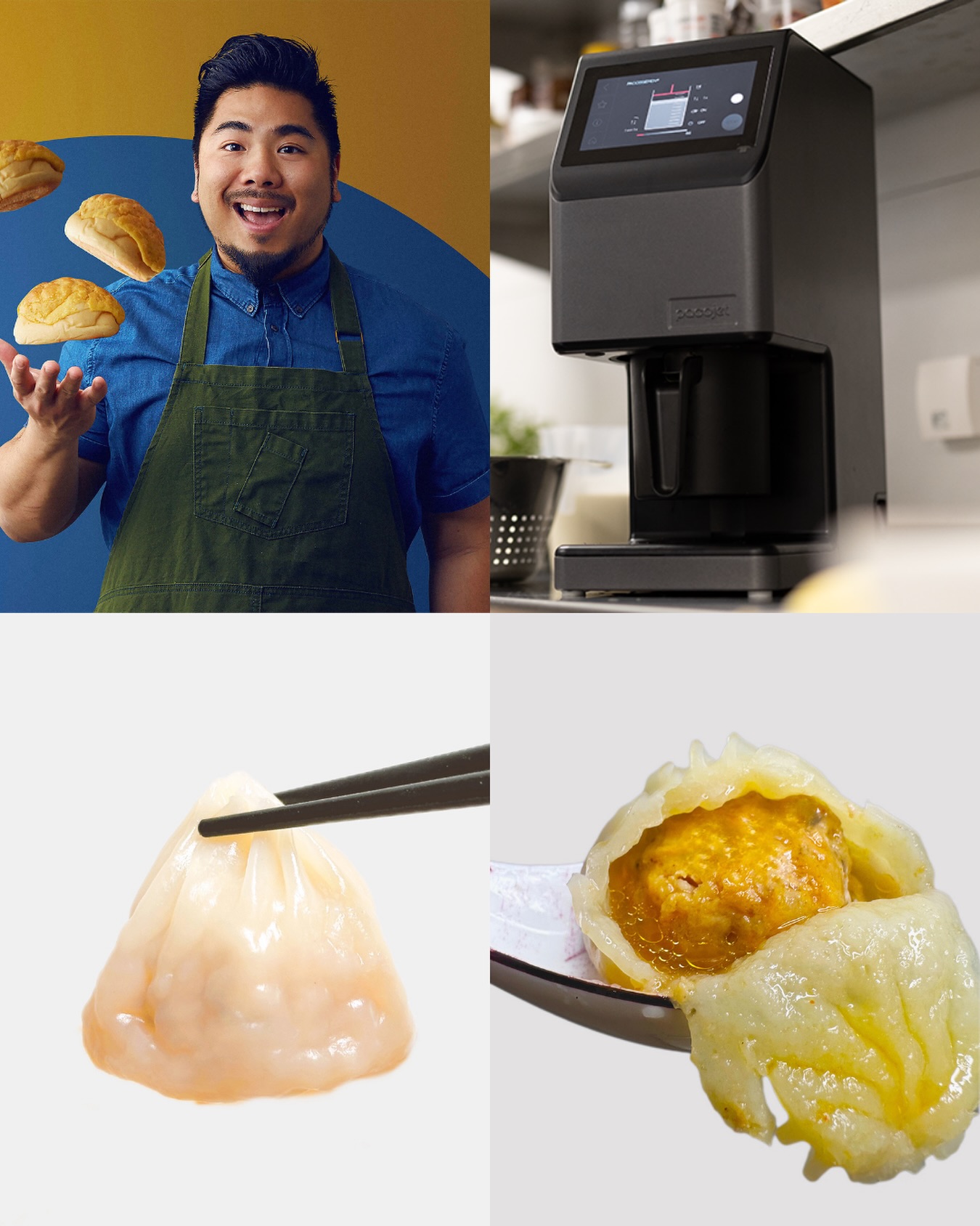 Chef @chefchristianyang & @pacojet 4 – A Creative Power Duo
When high-tech meets Asian creativity, new flavor worlds emerge: Renowned chef Christian Yang uses the Pacojet 4 as a catalyst for modern interpretations of Chinese classics. From additive-free fruit creams to reimagined dim sum – Pacojet helps turn bold culinary visions into reality.
🔬 Small batches. Big impact.
💡 Creativity at the push of a button.
🍜 Asian cuisine redefined.
👉 Discover how the Pacojet 4 fuels Christian Yang’s culinary innovation.