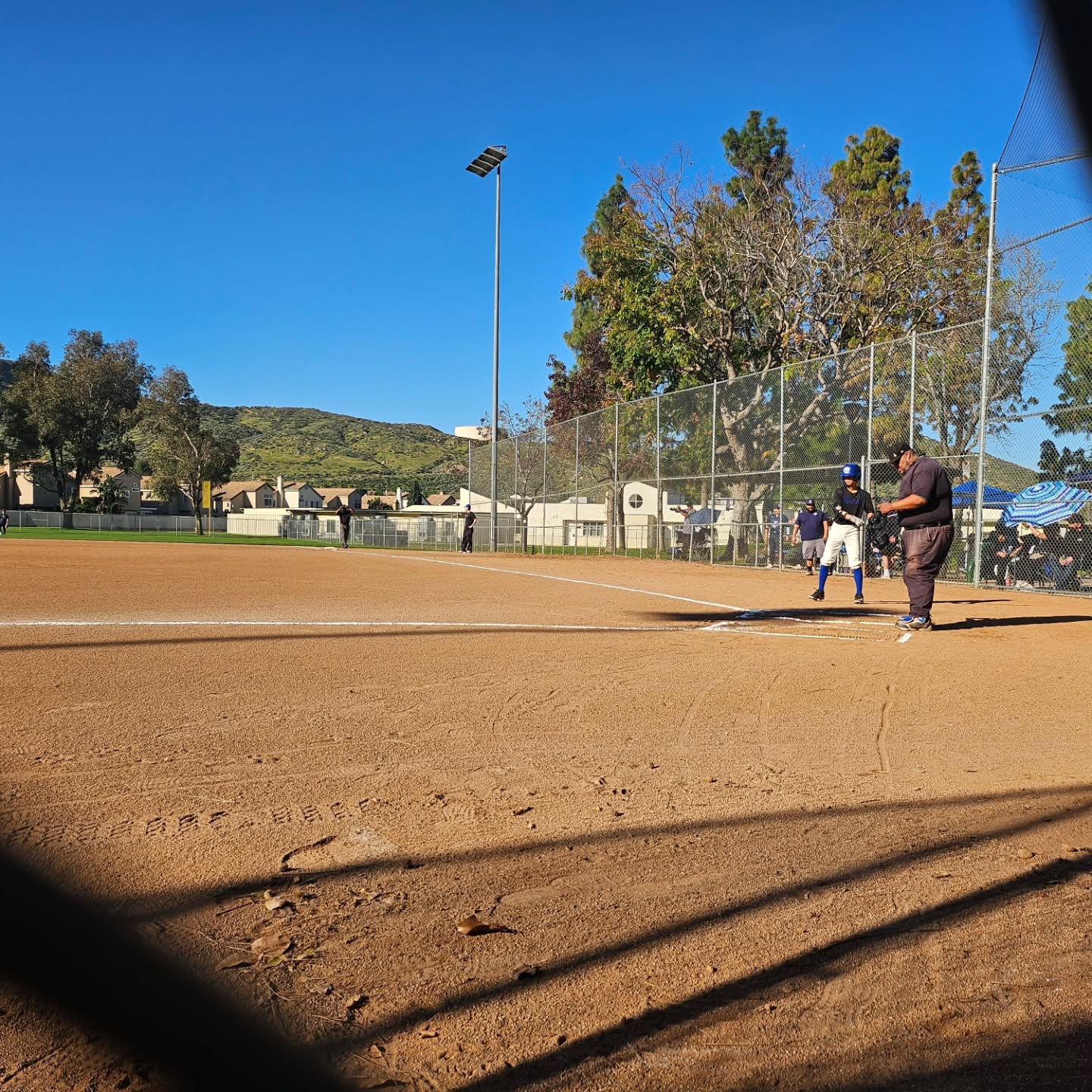 First at bat for our 14u team. Let's go