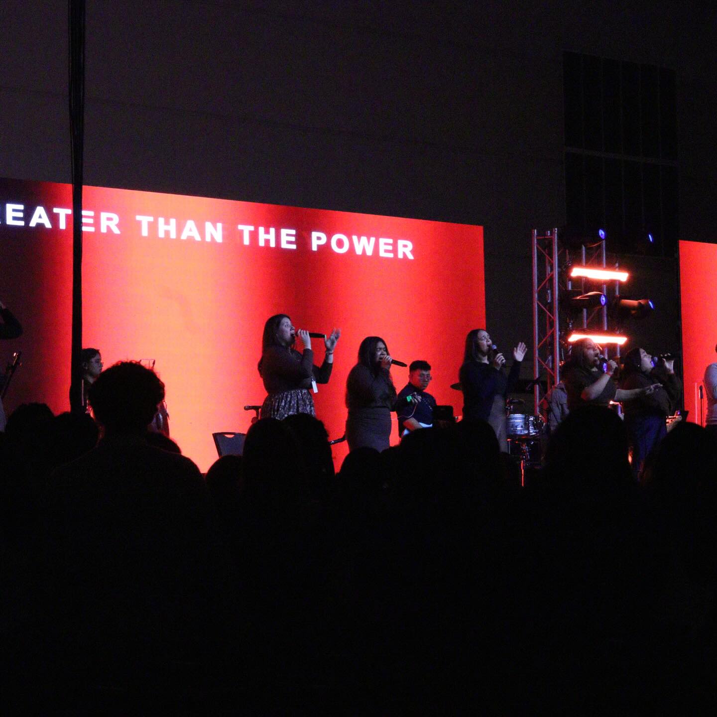 Nothing like worshiping together in unity 🔥