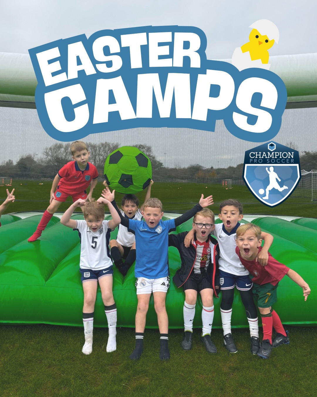EASTER CAMPS‼️🐣⚽️
Two weeks of camps , two locations 😍
WEEK 1 - WALTON ON THAMES
📆 30th March- 2nd April (4 days)
📍 Heathside School Walton on Thames KT12 2JP
🕰️ 9:30am-3pm
WEEK 2 - COBHAM
📆 7th - 9th April (3 days)
📍 Cobham Football Club KT11 3EP
🕰️ 9:30am- 3pm
👫Open to children aged 5-12 years
💻 BOOK NOW 🤩
🤑10% EARLYBIRD DISCOUNT available on full week bookings- ends Sunday 8th March:
Enter code EARLYEASTERWALTON for Week 1
Enter code EARLYEASTERCOBHAM for Week 2
Single day bookings are also available 💪🏼
⚽️⭐️⚽️⭐️⚽️⭐️⚽️⭐️⚽️⭐️