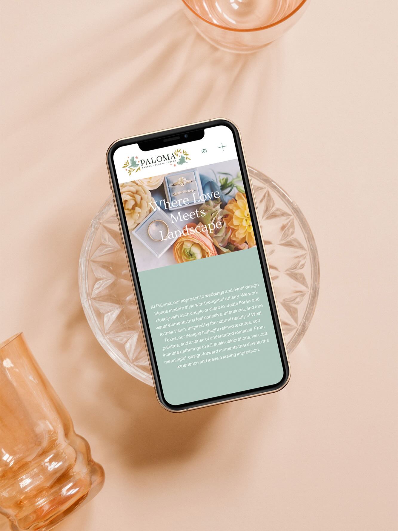 Visual brand design and website for Paloma in Alpine, Texas. 🌼🌸💐🌵 @palomawtx
