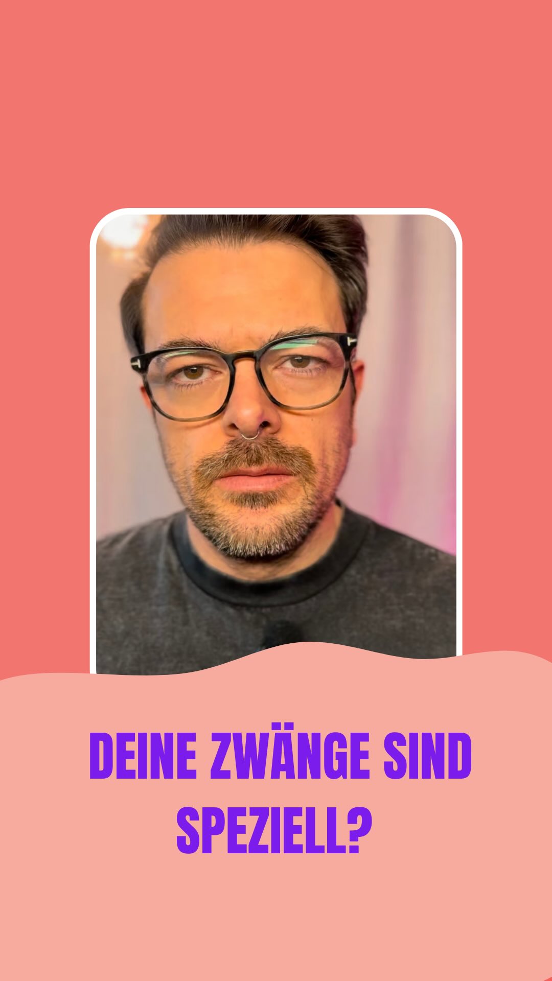 Viele denken:
„Meine Zwangsstörung ist anders.“
„Bei mir ist das komplizierter.“
„Das passt in keine Schublade.“
Ich kenne das selbst. Das Gefühl, dass genau die eigenen Gedanken eine Sonderkategorie brauchen. Dass sie zu speziell, zu extrem oder zu einmalig sind, um wirklich verstanden zu werden.
Aber weißt du, was ich immer wieder sehe?
Der Inhalt wirkt speziell. Der Mechanismus dahinter ist es nicht.
Zwang arbeitet fast immer gleich:
Ein Gedanke taucht auf.
Er fühlt sich bedrohlich an.
Du versuchst, Sicherheit zu bekommen.
Manchmal wird es kurz besser.
Aber genau das kann den Kreislauf am laufen halten.
Der Kopf erzählt dir: „Das hier ist anders.“
In Wahrheit benutzt er nur eine neue Verpackung.
Das zu erkennen kann ein erster Schritt raus aus dem Loop sein.
Seit wann fühlt es sich für dich so an, als wäre dein Thema „anders“ und was hast du bisher ausprobiert?
#zwangsstörung #ocd #zwangsgedanken #selbsthilfe #mentalegesundheit
♥️ Disclaimer:
Ich spreche hier aus meiner eigenen Erfahrung mit Zwängen und dem, was mir auf meinem Weg geholfen hat. Das ersetzt keine professionelle Diagnose oder Therapie. Wenn du merkst, dass dich deine Symptome stark belasten oder du unsicher bist, hol dir bitte Unterstützung bei Fachleuten, die dafür ausgebildet sind. Meine Inhalte sollen Orientierung geben, Mut machen und das Gefühl vermitteln, dass du mit all dem nicht alleine bist – sie sind aber keine Behandlung und auch keine Anleitung für therapeutische Entscheidungen.