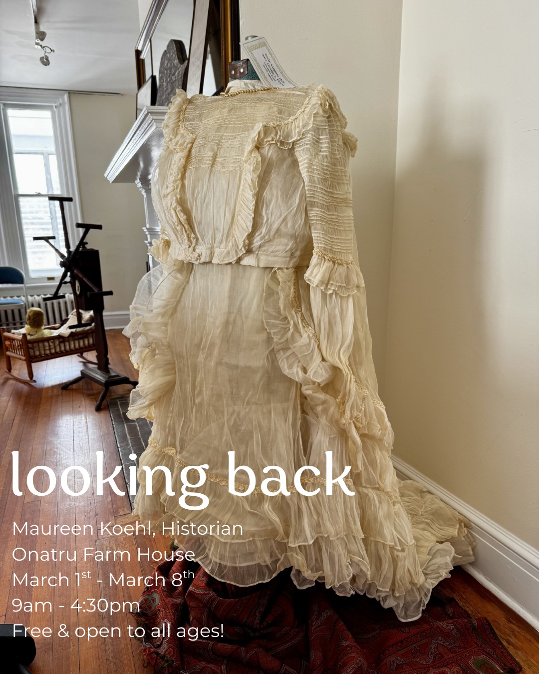 This year's visit to the Lewisboro History Display at Onatru, beginning Sunday, March 1st at 2:00pm, will celebrate the 146th anniversary of South Salem becoming Lewisboro. Items from the historian's collection will include new additions from Cross River and Goldens Bridge families as well as photos and maps from Lewisboro's past - maybe even a birthday cake! The exhibit will run through March 8th and be open during town office hours, 9am-4:30pm.