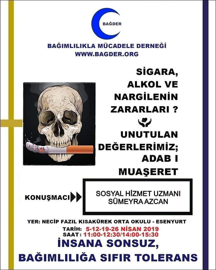 Esenyurtta Necip Fazıl Kısakürek Ortaokulu öğrencilerimize bir aylık bir seminer programı hazırladık. ÇOCUKLARIMIZ VATANIMIZDIR.
Dolayısıyla ÇOCUKLARI KORUMAK VATANI KORUMAKTIR.