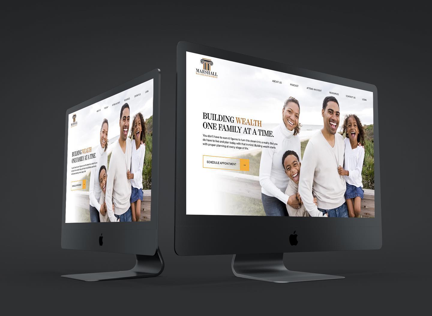 New Website Design for Marshall Wealth Management launching soon! #financialadvisor #websitedesign #wealthmanagement #website #design #webdesign