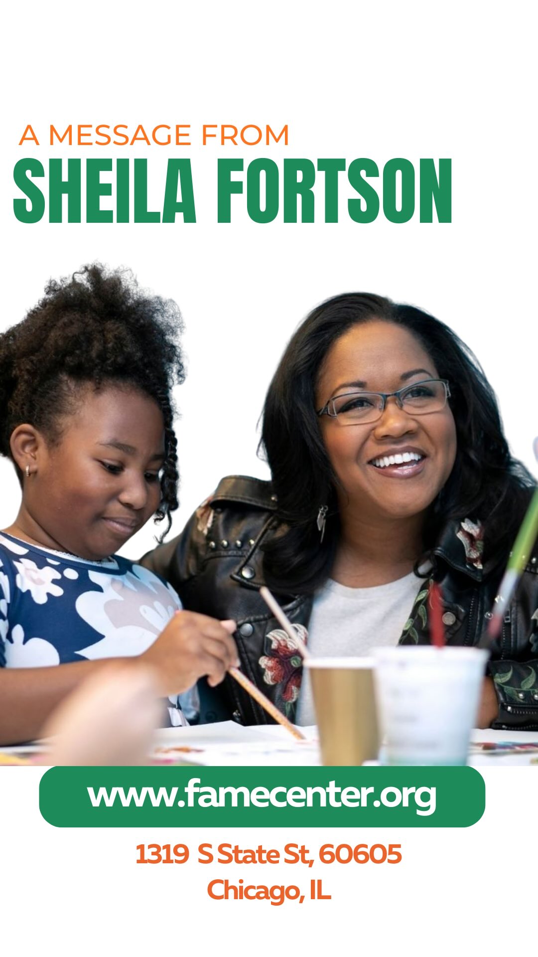 Our Founder and Executive Director of FAME Center, Sheila Fortson, shares the powerful impact of music education and its deep connection to neurological growth.
Investing in arts and music education strengthens cognitive development, enhances academic performance, and supports children across multiple disciplines
At FAME, we turn music and arts into growth. From lessons to camps, our programs boost creativity, focus, and confidence while supporting neurological development.
#MusicEducationMatters #chicagoarts #youtheducation #southloopchicago #blackownedbusiness