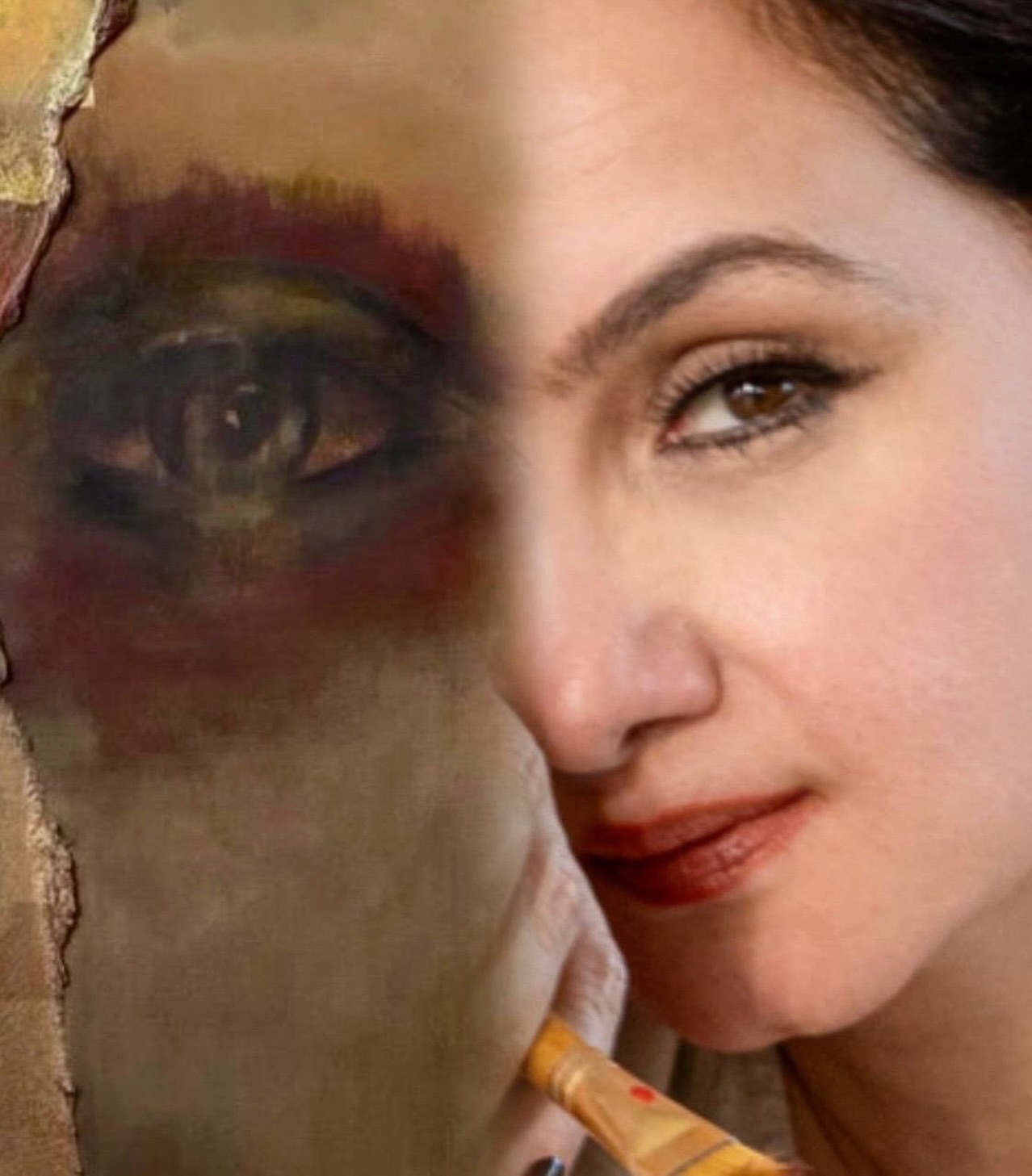 Do you see what I see.
#theartandworldoflaila #lailakhanart #artistic #journey