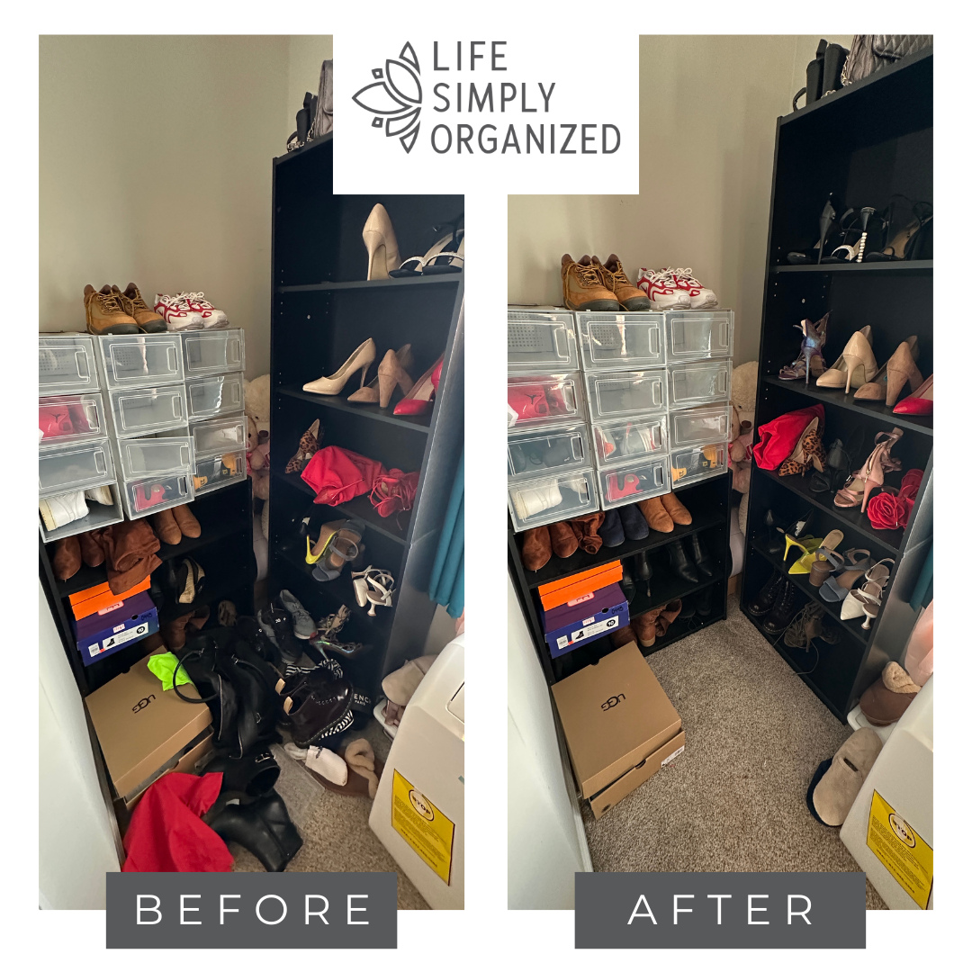 ✨ Transform Your Closet into a Shoe Sanctuary! ✨
Ever feel like your shoes are taking over your closet? Check out this incredible before-and-after transformation that shows how simple solutions, like clear shoe bins and a versatile bookcase, can make all the difference!
With a little creativity and what you already have at home, you can turn chaos into order. Ready to take the plunge? Click to see the stunning results and discover tips to revamp your own space! Your dream closet is just a step away!
#homeorganization #shoeorganization #usewhatyouhave