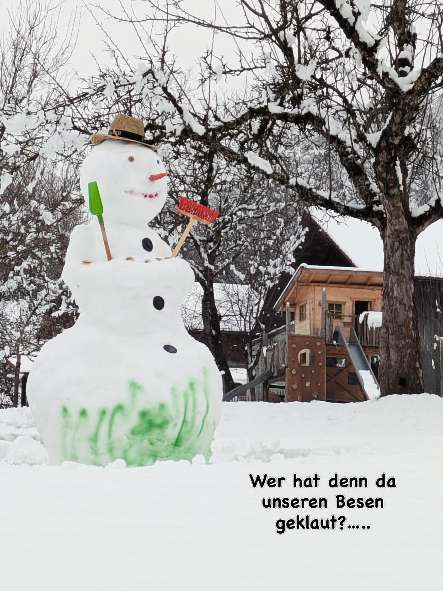Der Winter meldet sich noch einmal zurück… sehr zur Freude der Kinder! Faschingsferien 2026
#schnee #winter #ferienwohnung #winterurlaub #weissnhof