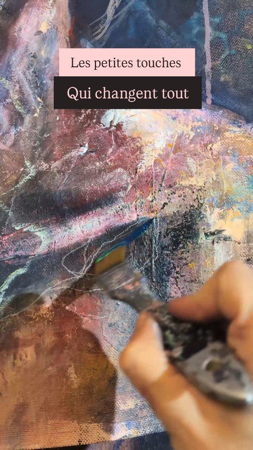 Ces petits gestes qui changent tout.
Une touche, une nuance, et l’œuvre vit : ombre / lumière, détails, présence.
Tu la vois, l'importance des petites touches?
👉Voir plus sur @belluleart — abonne-toi si tu aime 😊
Tu peux aussi partager si le cœur t'en dit :)
#belluleart #processuscreatif #peintureacrylique #peinturecontemporaine #artcontemporain