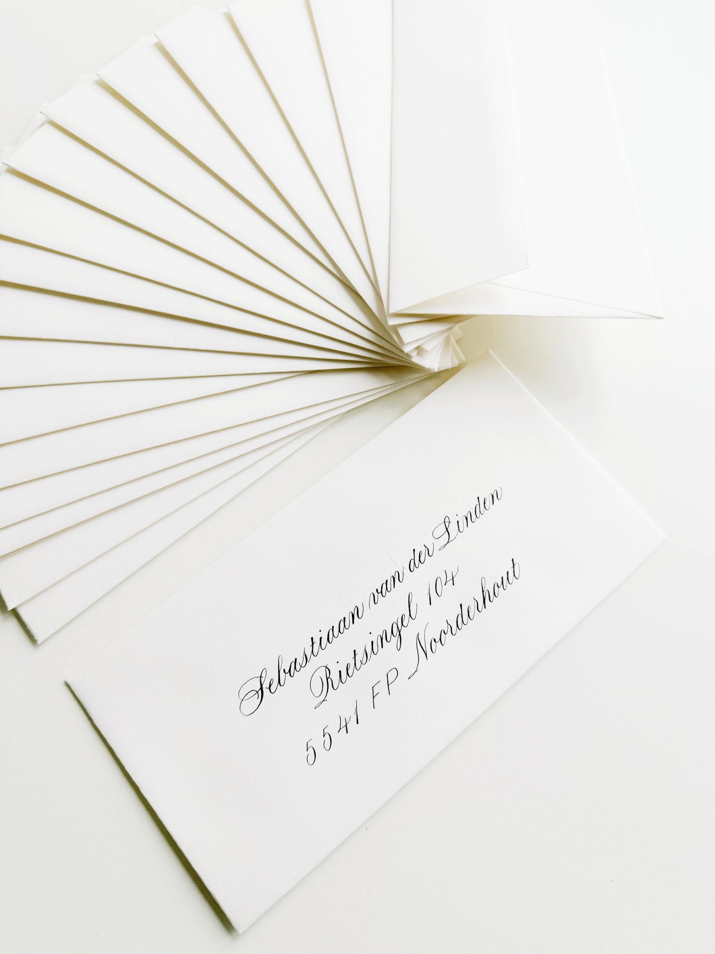 Because every celebration deserves a grand entrance.
Let your guests feel the luxury from the moment the invitation arrives. 💫
Omdat elke viering een indrukwekkende entree verdient.
Laat luxe voelbaar zijn vanaf het moment dat de uitnodiging in de brievenbus valt. 😉
#envelopecalligraphy #calligraphyaddressing #snailmail #echtepostiszoveelleuker #brievenbusgeluk