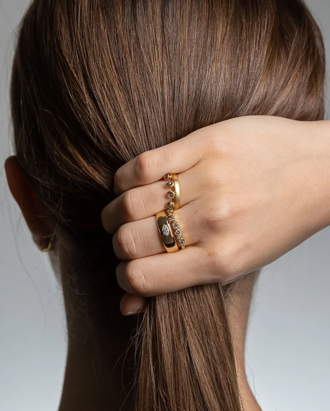 Quiet elegance, set in diamonds. #fotinipsarouli #fotinipsaroulijewellery #finejewelry #handmadejewelry #ring