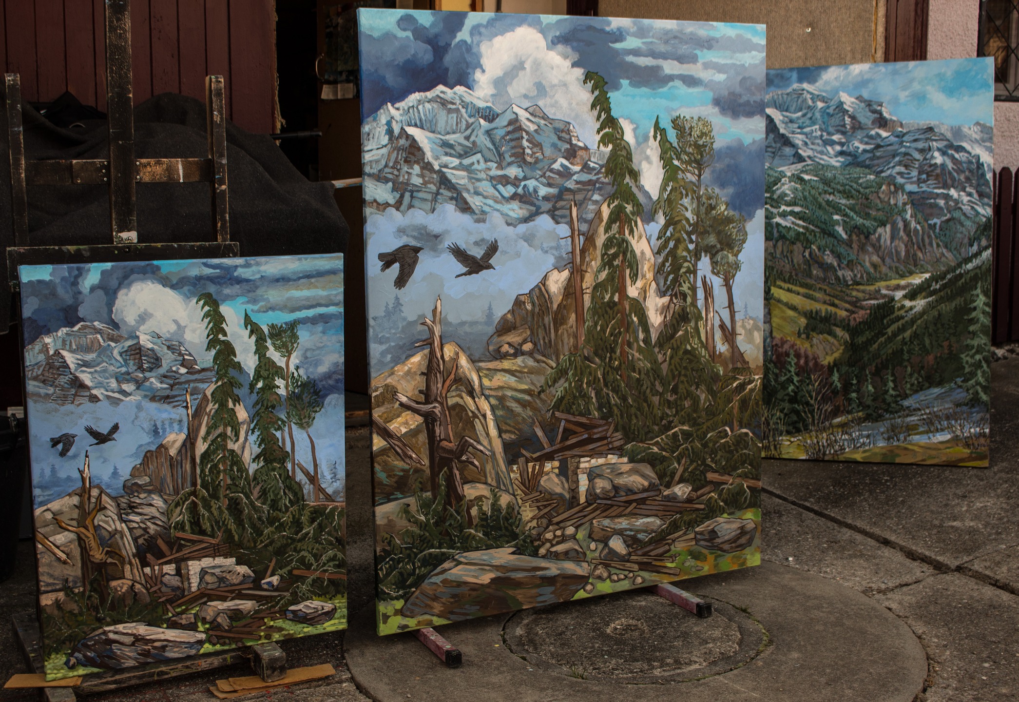 «SPIRIT OF THE ALPS»
mon nouveau site www.bernardbailly.ch
Exposition annuelle de la Guilde des peintres de la montagne GSBM
Salle de congrès de Grindelwald
Du 31 juillet au 23 août 2026