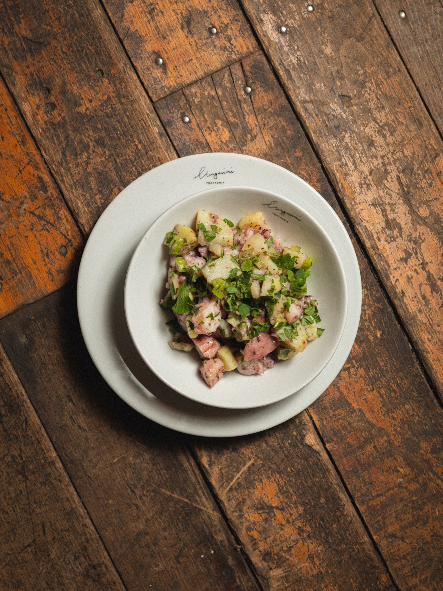 Fresh, bright, simple. Polpo e patate, just like it sounds, and better than you remember.
.
.
.
#linguinitrattoria #italianrestaurantamsterdam #foodieinamsterdam