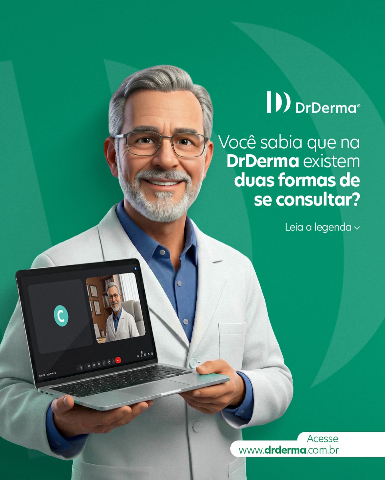 Consulta Online: Vídeo-chamada em tempo real. Ideal para quem quer conversar diretamente com o médico e mostrar o problema na hora.
Consulta Offline: Envie vídeos, fotos e textos pelo sistema. O médico analisa e responde rapidamente. Perfeito para quem tem a rotina lotada!
Em ambos os casos, você é atendido por Dermatologistas Credenciados, não clínicos gerais.
Segurança e precisão no diagnóstico. Qual dessas combina mais com o seu dia hoje?
Agende agora pelo nosso site www.drderma.com.br no link da BIO!
#dermatologistaonline