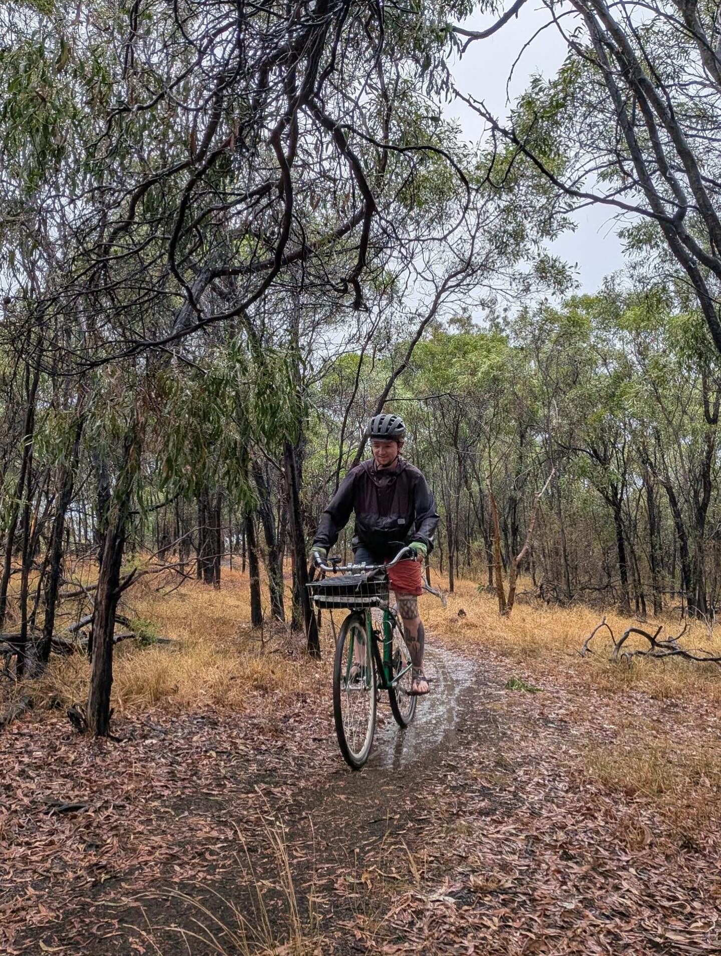 We’re taking a rain check tomorrow! Word on the trails is that they’re pretty soggy after this week’s stormy weather, so we’re gonna give them, and ourselves, a break. See you next week!