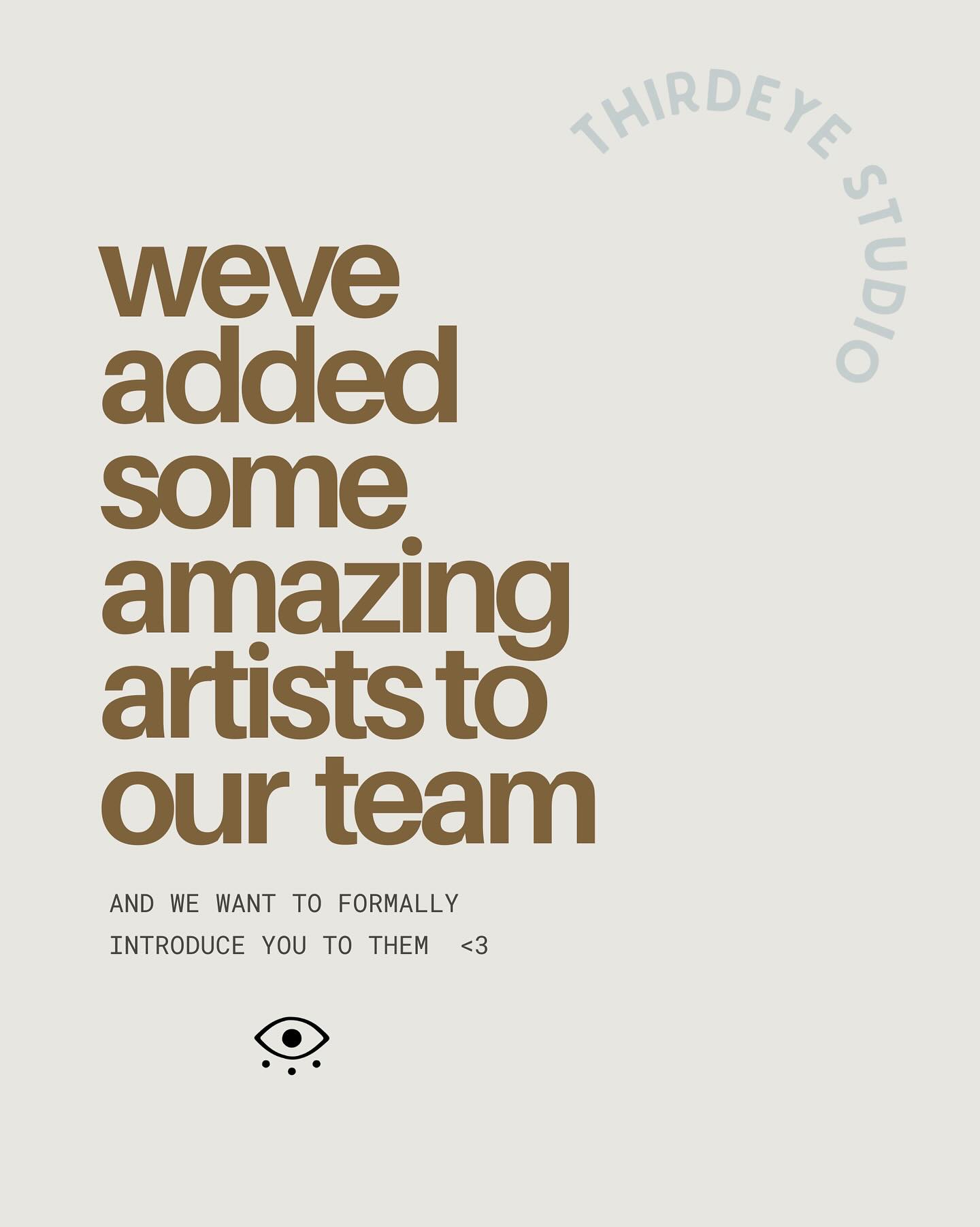The Thirdeye family has been growing!! Thoughtfully selected, incredibly talented, and aligned with the experience we strive to create for every client.
Each brings their own unique style, talent, and passion for their craft, and we couldn’t be more excited to have them as part of our team.
Head to our site to book and read more about these amazing ladies !!