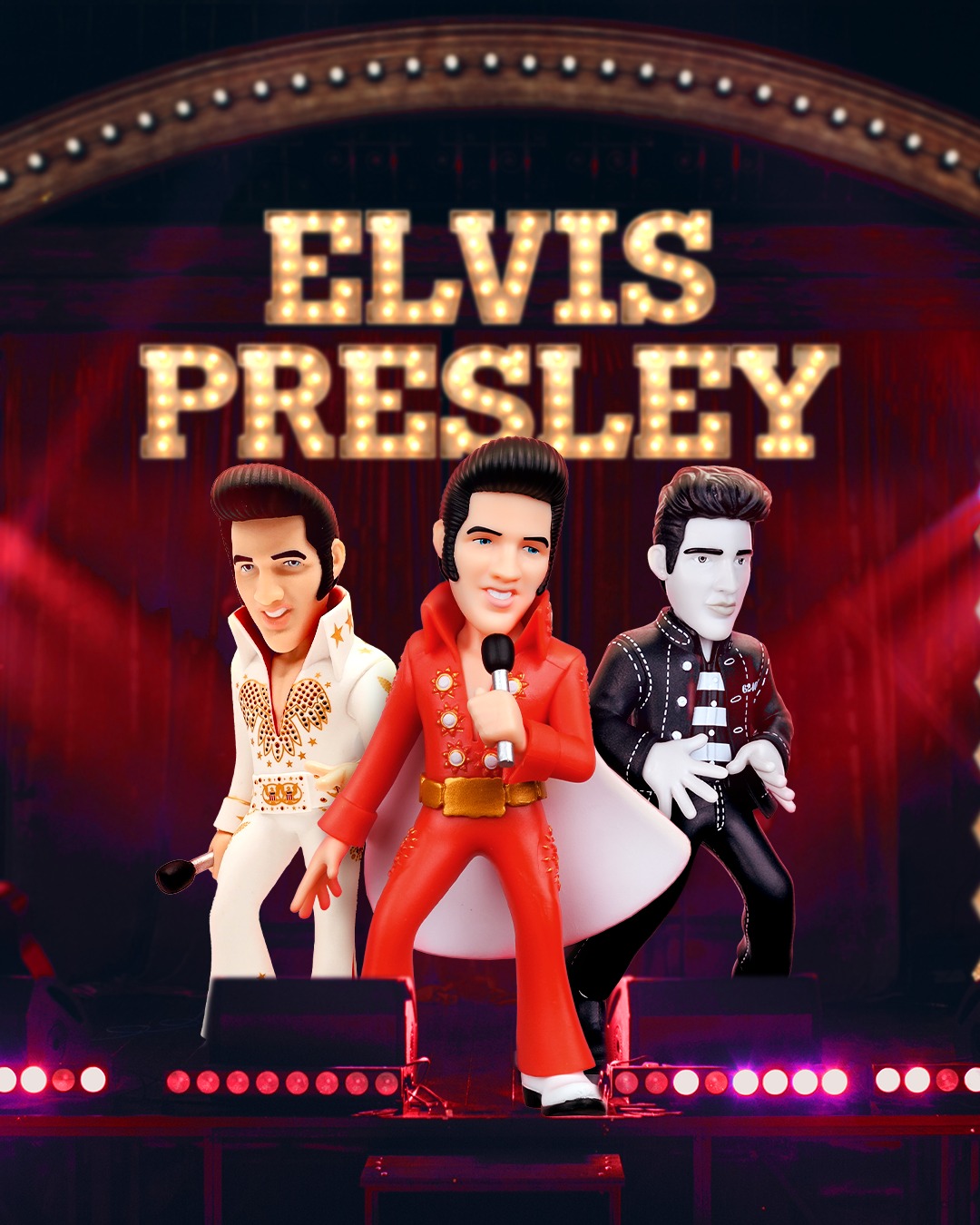 Il y a du rock’n’roll dans l’air ! 🎸✨
Le légendaire Elvis Presley entre en scène avec trois styles inspirés de ses looks et performances mythiques.
Alors, laquelle est ta préférée ? Dis-le nous en commentaire !🔥
#weareminix #minixfigurines #elvispresley