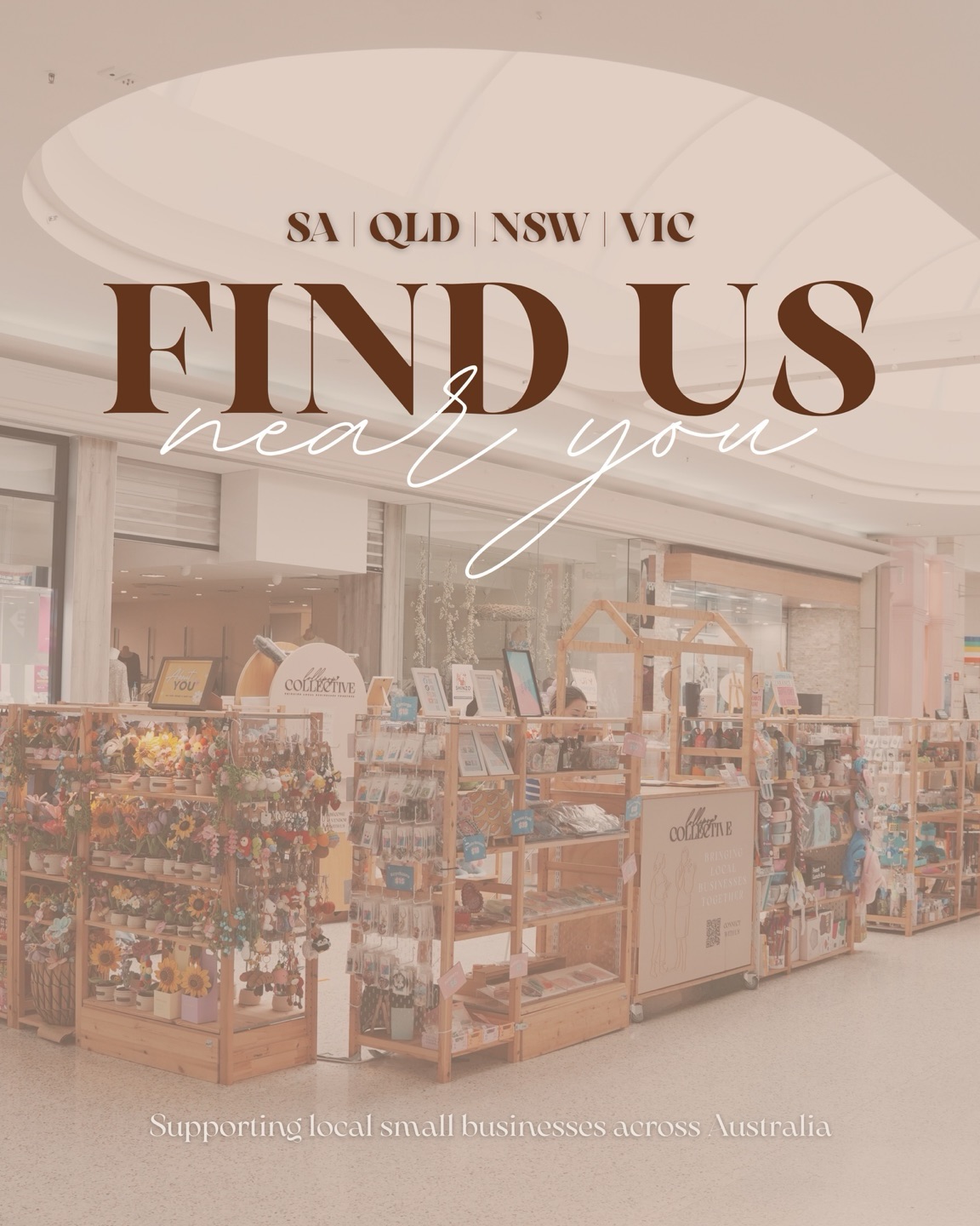 Wherever you are, there’s a little pocket of small business magic waiting for you🥰🥰🥰
Our stores are home to independent brands, local makers and passionate founders who pour their heart into every product on the racks. When you shop with us, you’re not just picking up something beautiful, you’re supporting real people in your community.✨🧡🎁
Next time you’re at your local centre, come in, take your time, and find something that feels like you.
Your new favourite might be closer than you think…💭💡
#lollipopcollective #shopsmall #supportlocal #smallbusiness #smallbizlove
