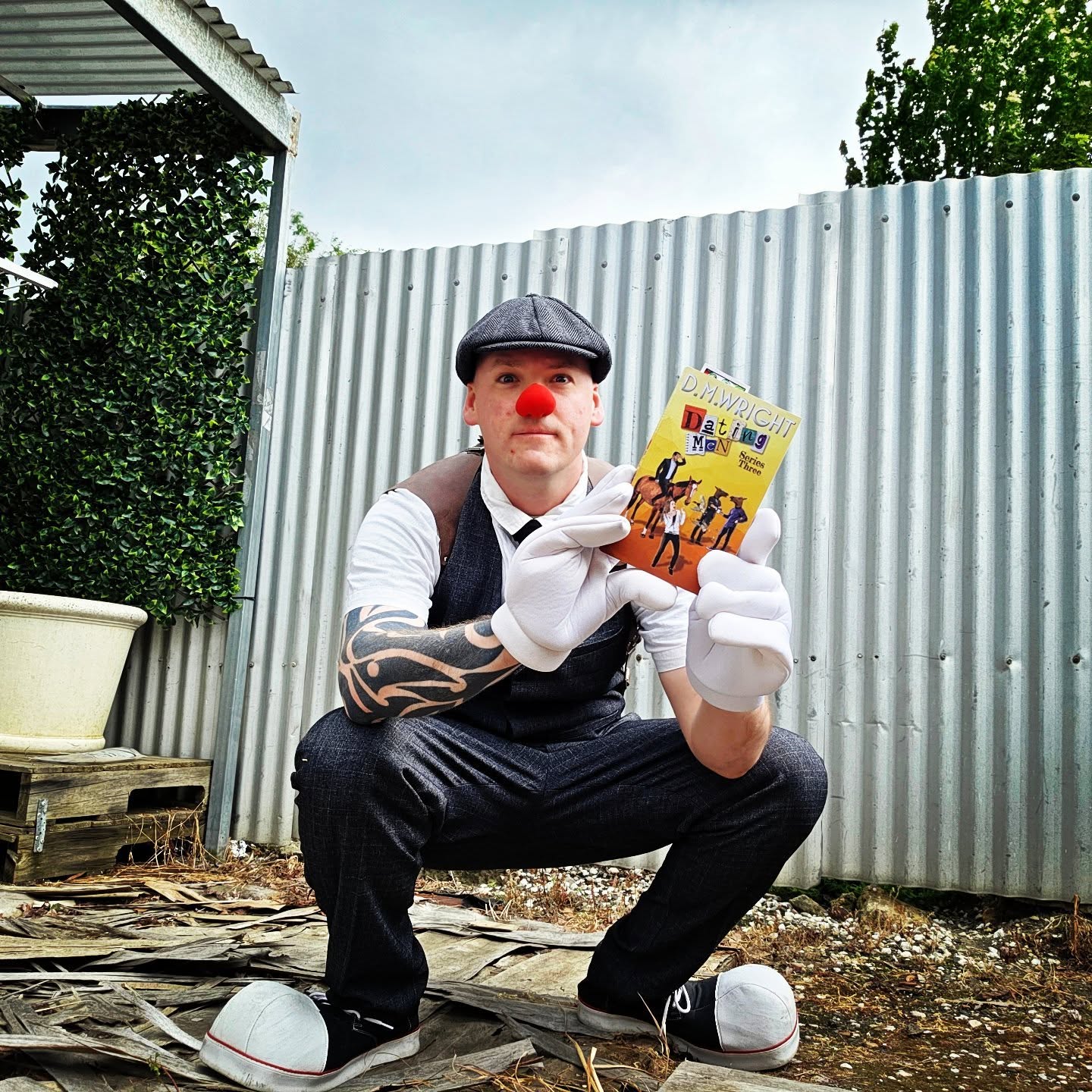 "DATING MEN: Series Three" by Australian Author D. M. Wright.
DMWproductionsAus.com (Best viewed on desktop version)
If you love British comedy the likes of 'The IT Crowd', then this absurd series is for you!
The dating world is hard enough, but for Ryan and Audrey, it's downright ridiculous!
Finding love continues to be an uphill battle for colleagues Audrey and Ryan. Between herding vermin, chasing ducks, hiding children, subduing protesters and running from zombies - lying to impress their dates sends them spiralling out of control.
And while company money is being drained, the Ethics Committee is threatening layoffs, and bankruptcy is looming, it's never just another day at the office at the Productions House. Will a relentless inspector and his cohort end the establishment once and for all, or could finding love be enough to save them?
Amazon.com/Author/DMWright
DMWproductionsAus.com (Best viewed on desktop version)
#booktube #books #bookstagram #booksformen #clown