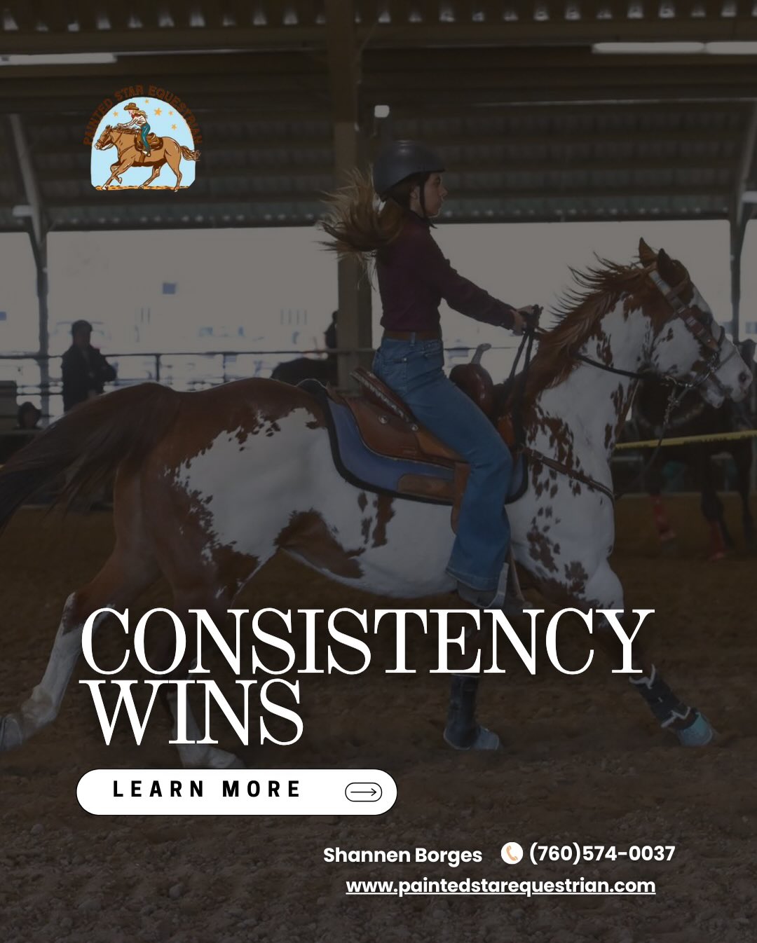 Success in the arena doesn’t come from motivation.
It comes from repetition.
The riders who improve are not the loudest.
They’re the most consistent.
Small daily adjustments build confident horses,
steady minds, and lasting results.
#PaintedStarEquestrian #ConsistencyWins
#BarrelRacing #WesternRiding