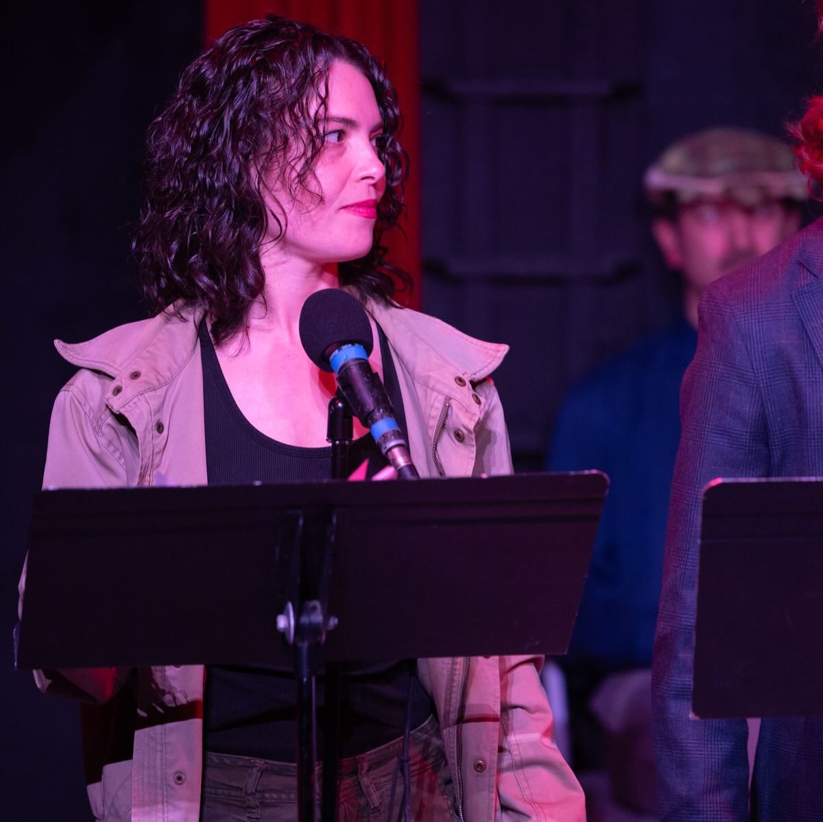 The only cool thing I’ve done this winter is Living Radio.
Shout out to @mikeyreggiano for writing me a character who eats dumplings on stage and to @john_e_noel for suggesting I should have real dumplings 🥟
Listen to “The Smell of Vinyl” in the Living Radio archives, featuring excellent vocal performances by @andrewgroans, @ispyhannah, @colinmacgeorge, & yours truly! AND follow @livingradionyc (because I also run the Instagram lol) 💛💛
📸: @tmronin