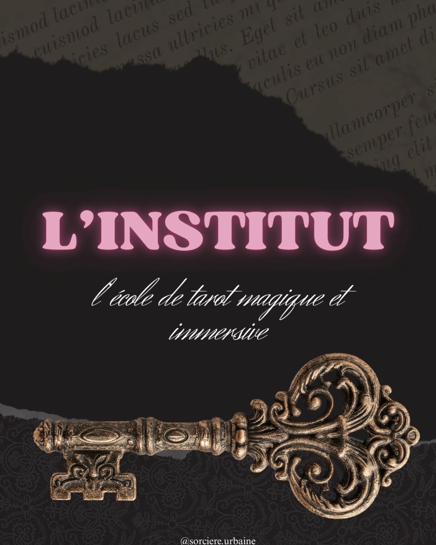 | L'Institut, l'école de tarot magique et immersive 🔮🗝|
Mars se prépare doucement à l'Institut...
Je suis en pleine création de surprises pour les élèves 🤫
Si tu hésites encore à te plonger dans l'apprentissage du tarot, et que tu cherches un endroit où aller à ton rythme, où te connecter à des personnes qui partagent les mêmes passions que toi, le tout dans un univers immersif et sororal... L'Institut est fait pour toi 🗝
Si tu ne le sais pas déjà, dans l’Institut, chaque mois tu auras accès à :
🔮Un cours enregistré spécifique à la Sororité intégrée, à visionner quand tu le souhaites
✒️Un journal de tarot avec des exercices, des fiches tarot, des exercices de journaling ou d’autres outils pour te permettre d’assoir tes apprentissages
🕯Une mini vidéo exercice (entre 5 à 20 mns)
💫Un accès à la Bibliothèque des Arcanes, où chaque mois un nouvel ebook sera ajouté en libre consultation
🙌Un cours commun à toutes les Sororités portant sur une autre discipline que le tarot (intuition, astrologie, numérologie, développement personnel,…)
🗝Un accès au groupe Whats App de ta Sororité pour partager entre élèves !
Pour nous rejoindre, suis le lien dans ma bio ⬆️ !