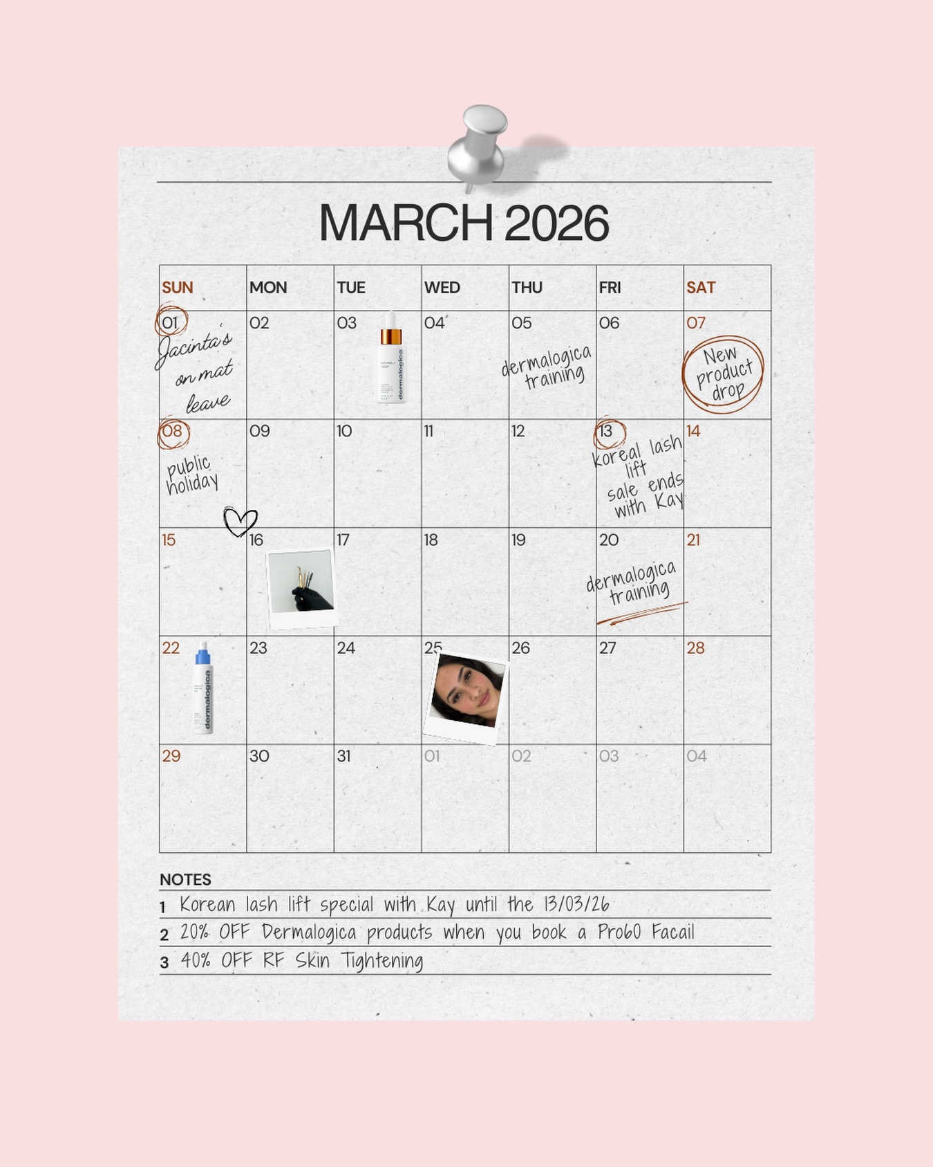 A closer look into March 👀