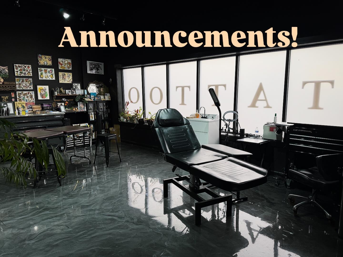 Few announcements for our clients.. @threeofdaggers will be starting with us tomorrow and she will be available for both walk ins and appointments, we will also be expanding our hours until 10 p.m. Tuesday through Friday! We’ve got a few exciting things planned for the month of March so keep your eyes peeled for further announcements 👀