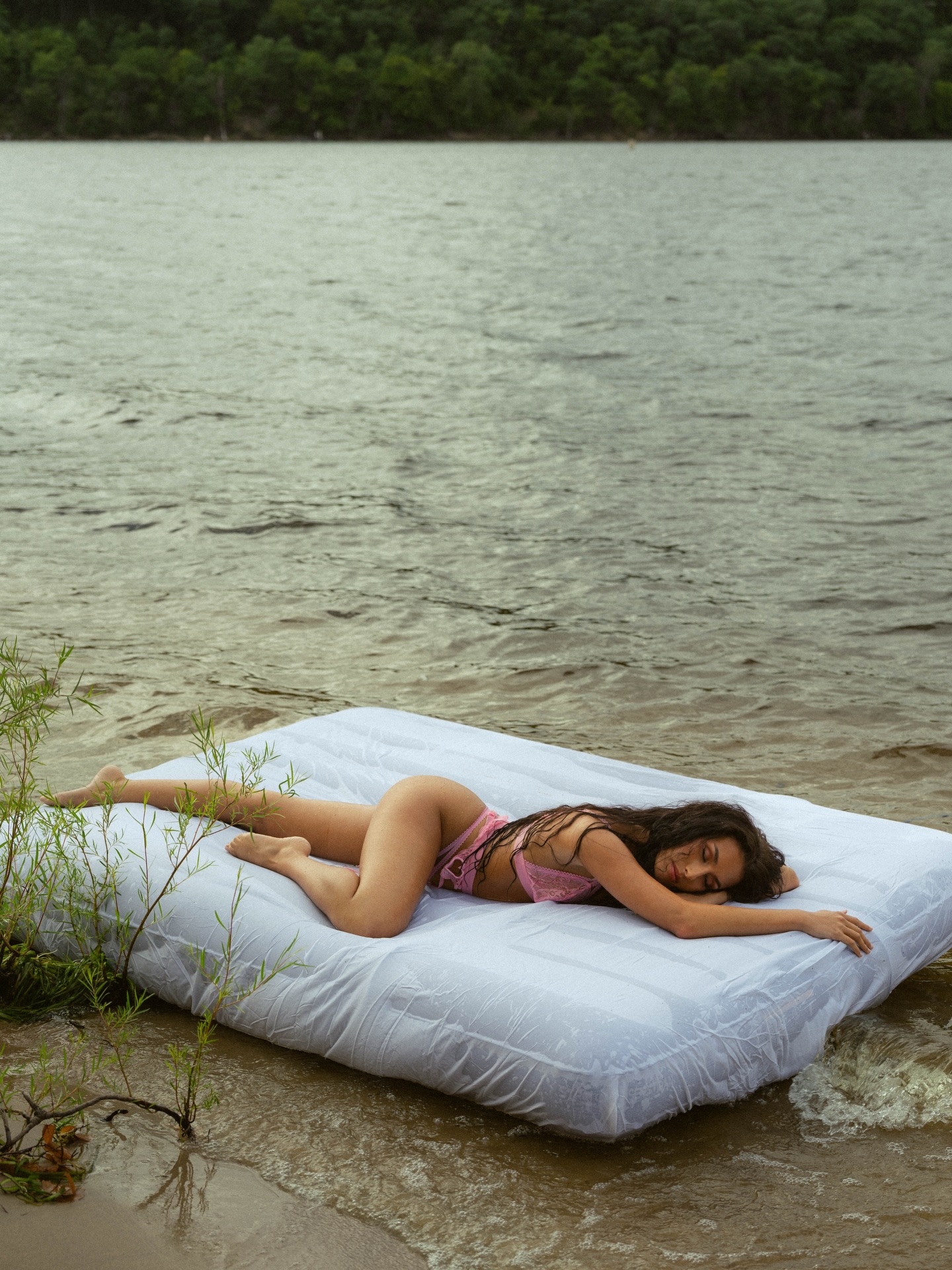 Dreaming Lotus 🪷, Shot by 📸: @fernveraphotography @fernsfairies
Set by: @rslove_brand 👙
We battled wind, water, sand and a 60 something degree day for these. Thank you Samantha for creating a safe space for boudoir modeling and photography 💗