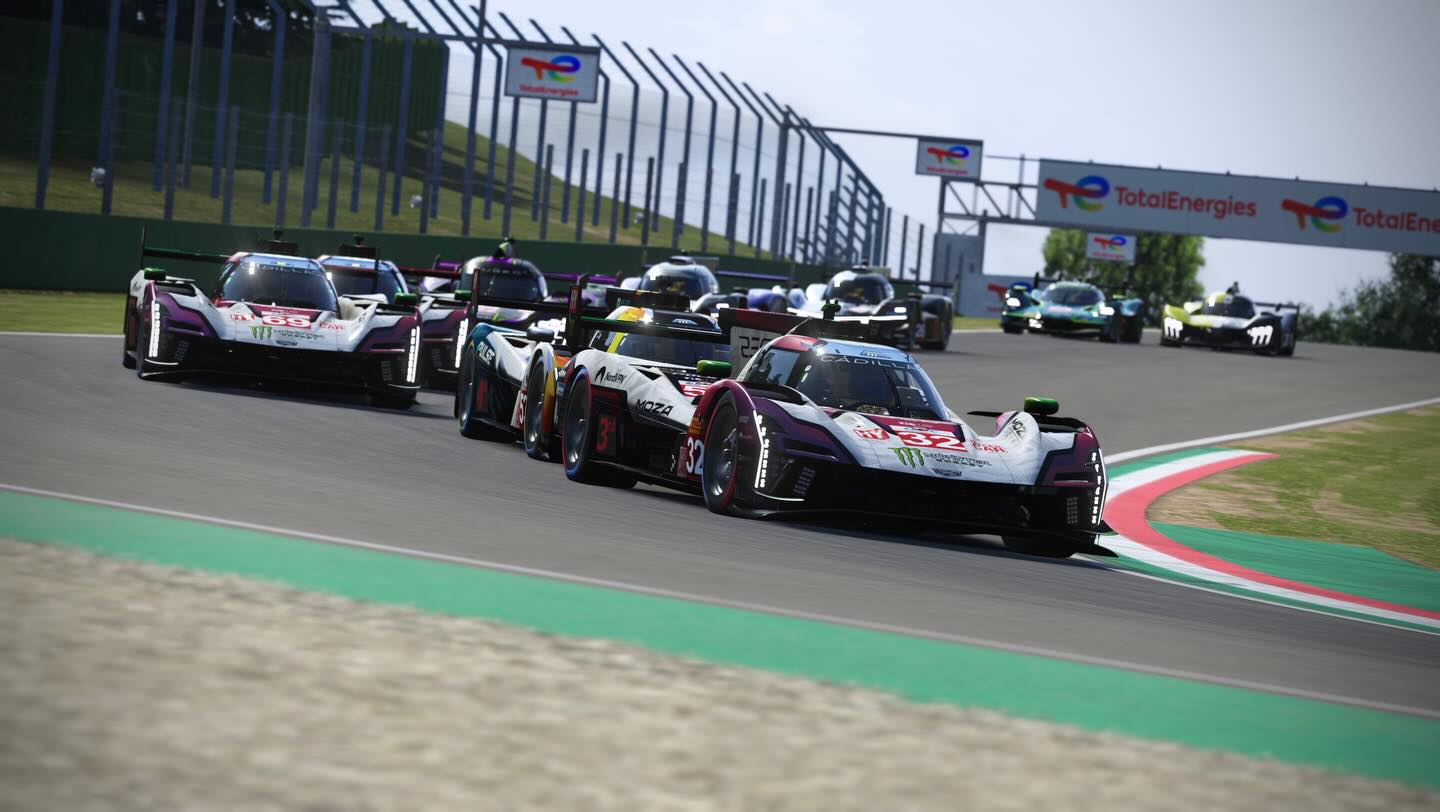 Imola in pictures! If you missed our gold race make sure to visit our YouTube to watch it back! #esports #motorsports #motorsportsphotography