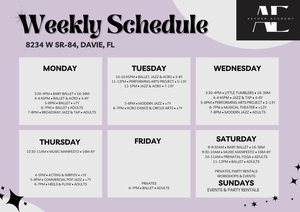 2026 Schedule • Feb 1st - April 25th
#dancestudio #dancerslife #performingarts #theater #dance