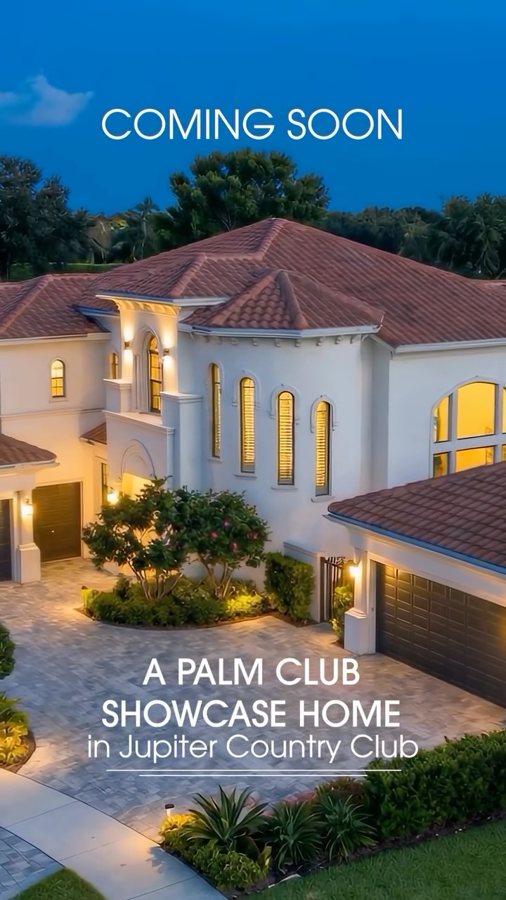 𝗖𝗢𝗠𝗜𝗡𝗚 𝗦𝗢𝗢𝗡 | A Masterpiece in Jupiter Country Club
5 bed | 5.5 baths | 4.5 car garage | 4,720 sq ft. | $4,999,000
Discover 217 Sonata Drive, Palm Club Design Group’s newest Showcase Home in Jupiter Country Club – where sophistication meets architectural distinction.
This 5-bed, 5.5-bath sanctuary on a private cul-de-sac boasts dramatic white oak beamed ceilings, a stunning marble-clad fireplace, and a chef’s dream kitchen with Calacatta marble, Sub-Zero & Wolf appliances under 14-ft ceilings.
Fully furnished with designer touches, this residence also features a new expansive loft, a downstairs master retreat, a sparkling pool with golf course views, a grand circular driveway and lush tropical landscaping.
If luxury golf community living with manned gated
security in Jupiter is on your radar, or having the
flexibility and cost savings of a social membership is a priority, this one deserves your attention.
Turnkey luxury like no other in Jupiter – ready by
November 2026 (just in time for the golf course
upgrades). Who’s ready to call this unparalleled oasis home?
DM or call for early details.
📲 561-846-2835 | 🌐 carrollrealtygroup.com
🔗 Listing link in bio
@palmclubdesigngroup @thejupitercc
@illustratedproperties @illustrated_jupiter_east
#JupiterFloridaRealEstate #PalmBeachCountyLuxury
#LuxuryGolfHomes #JupiterCountryClub
#CarrollRealtyGroup