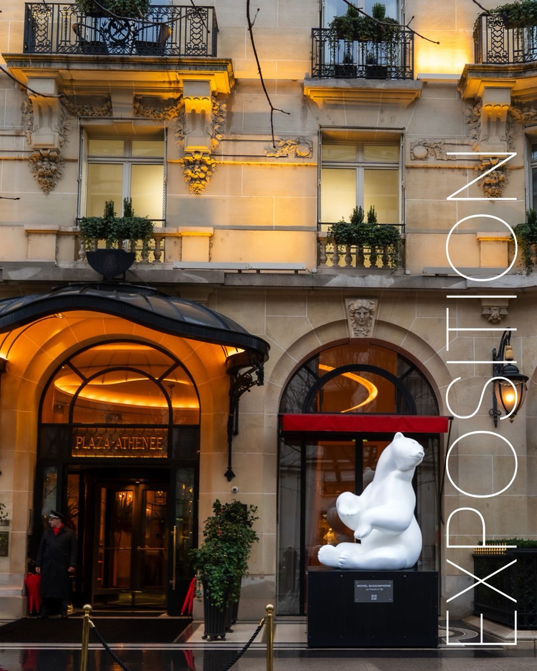 Sous les lumières du Plaza Athénée, l’art et la nature se sont rencontrés le temps d’une soirée inoubliable.
Jusqu’au 16 avril, Michel Bassompierre expose 6 de ses sculptures avenue Montaigne à Paris.
Mercredi 18 février, près d’une centaine d’invités ont célébré le vernissage dans une atmosphère élégante et chaleureuse.
Entre force et douceur, ses œuvres ont trouvé un écrin d’exception au cœur du palace parisien.
✨ Une parenthèse artistique hors du temps.
📸 Julie Hustache
#michelbassompierre #artcontemporainfrançais #plazaathenee #parís #avenuemontaigne