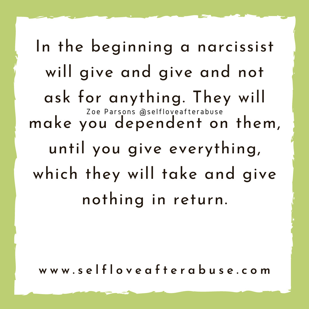 In the beginning, they feel generous, attentive and devoted. They anticipate your needs. They insist on helping, and they position themselves as your safe place.
But slowly, subtly, your world gets smaller.
You slowly start to rely on them for everything, and once you’re dependent… the giving stops.
This isn’t love, it’s a strategy, one designed to get you under their control.
👉 Ready to heal? Book your free consultation comment FREE and I will send you the link
#SelfLoveAfterAbuse #HealingFromAbuse #NarcissistAbuseRecovery