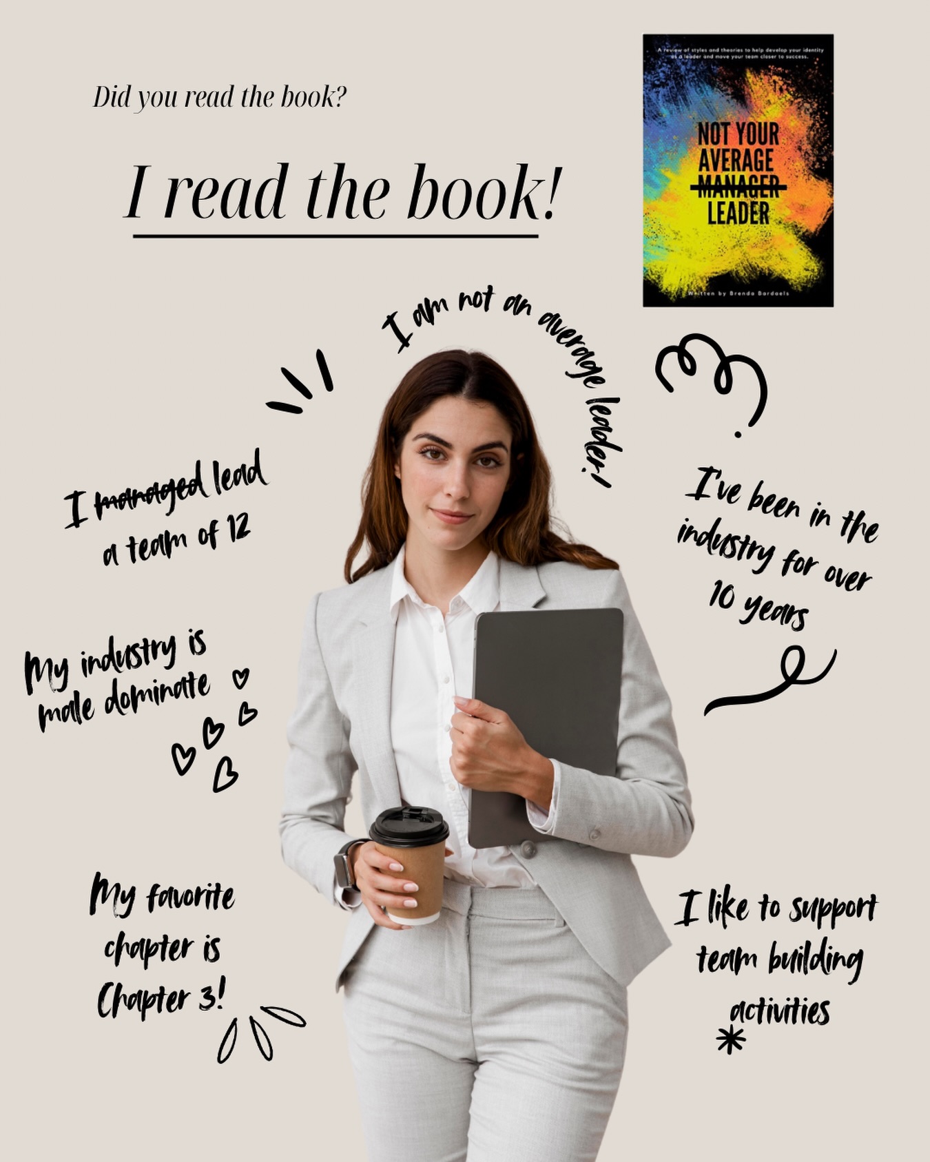 They read the book! Did you?
This non-average leader’s favorite chapter was Chapter 3!
It talks about facilitating change! All leaders had a taste of sudden disruption during the pandemic and many did not survive the change and lost their careers. Don’t wait for another heavy event to adopt practices that support change and adaptability. Prepare now, so that you can thrive later.
#nyal #notyouraverageleader #didyoureadthebook #chapter3 #facilitatingchange