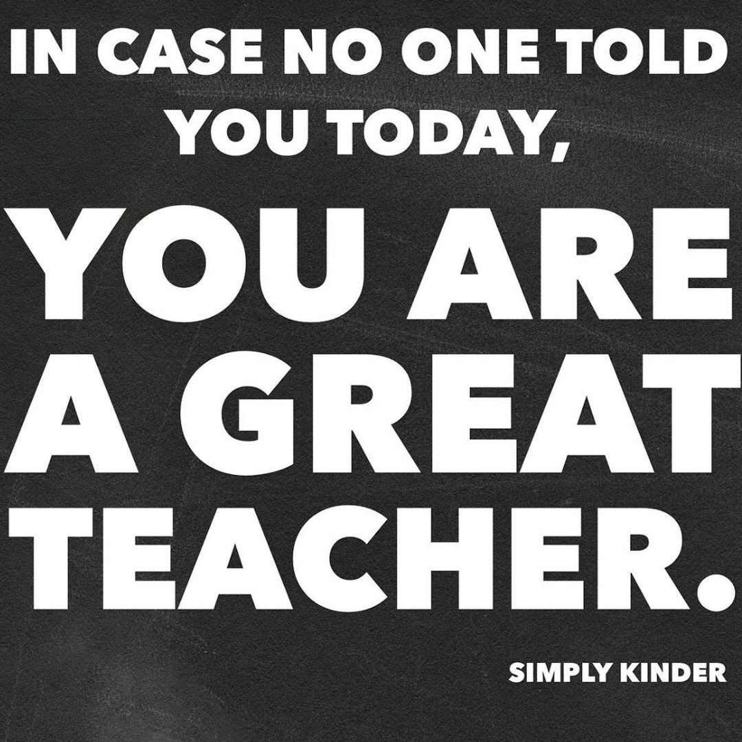 ❤️ You really are ❤️
via @simplykinder
#teacherappreciationweek #teacherappreciation #iteach #iteachfirst #iteachkinder #iteach2nd #teaching