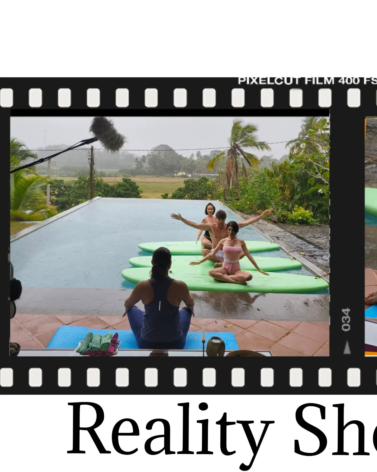 Reality TV on a very wet day, the show must go on, no retakes...and yes, they did fall off their boards eventually😅
.
@emels_retreat_lk
.
.
.
#srilankayogaretreat #srilankatravel
#srilankawellness #limetree_yoga
#yogasrilanka