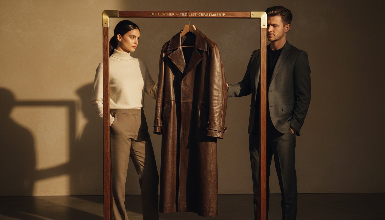 Crafted from pure lambskin. Designed to age beautifully.
At Luis Leather we make long coats that move with you—protecting, flattering, and quietly commanding attention. Each piece is hand-stitched, finished with polished hardware, and built to be worn into a story that’s uniquely yours.
Link in bio to read the full story and discover why a long leather coat is more than a garment — it’s a companion.
Luxury that lasts. Style that speaks.
#LuisLeather #HandcraftedLeather #TimelessStyle #LeatherJacketCare #LeatherFashionTrends #MadeToLast #Craftsmanship