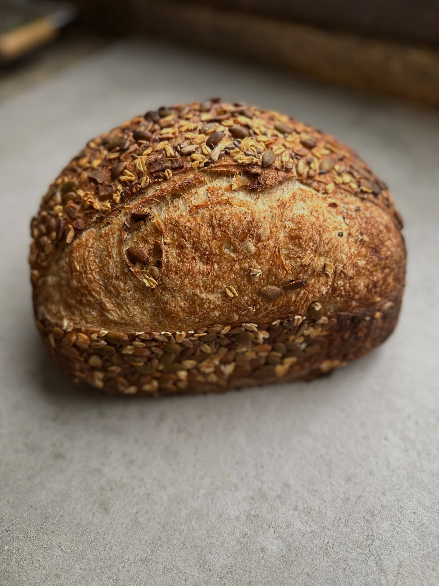 Menos ingredientes más beneficios 🍞🤎
Harina, agua y sal. Sin aditivos innecesarios.
.
Un pan con fermentación natural que respeta tu bienestar y tu digestión.
-
#ensamblepan #panquito #masamadre #sourdough #realbread