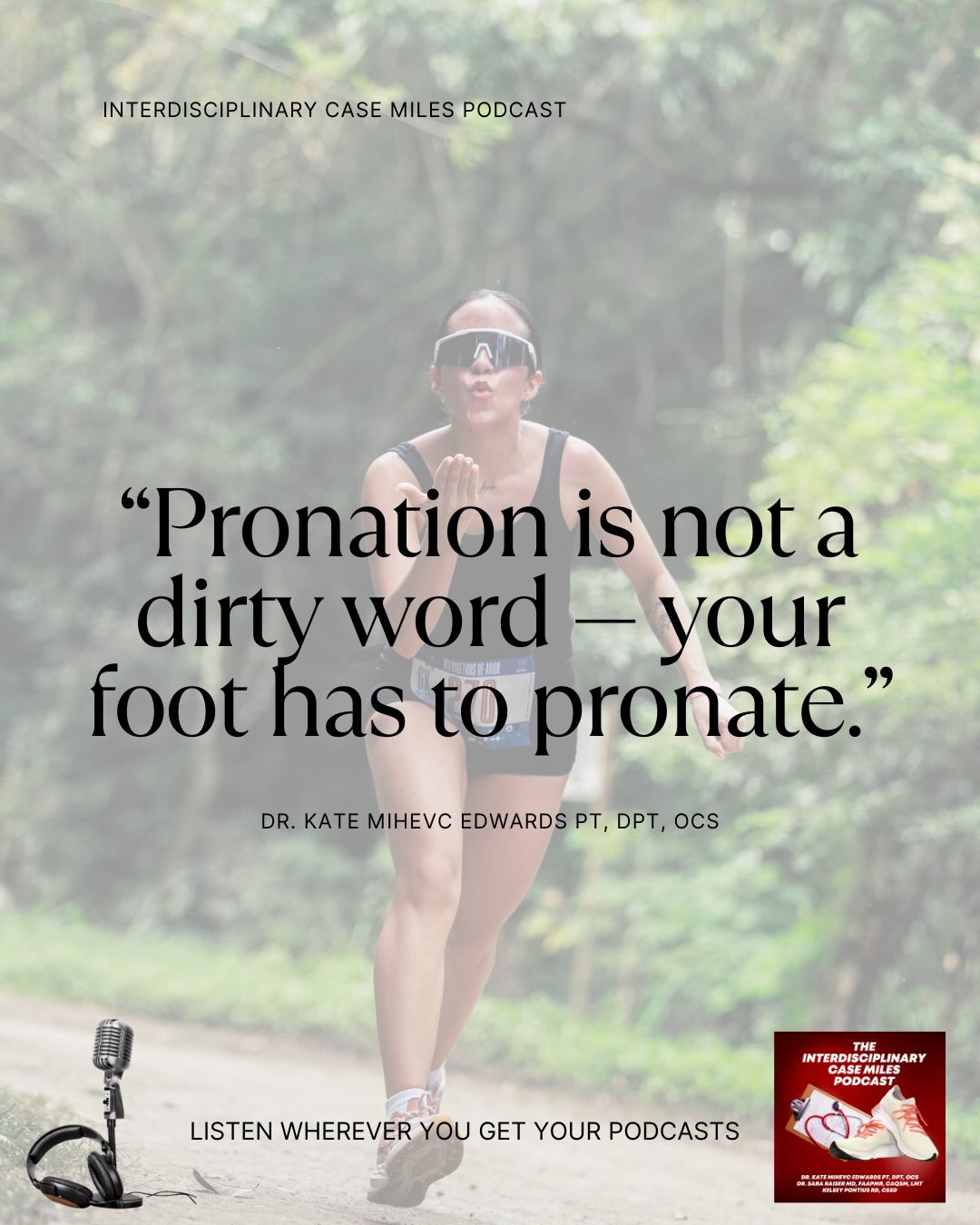 New episode dropped today!
She’s 41.
She’s run more than 15 half marathons.
She works from home.
She comes in with mid-Achilles pain. There’s a small bump on the tendon. It feels creaky when she moves it. It hurts when she steps out of bed in the morning. It hurts after she’s been sitting at her desk.
When she runs, it hurts for the first mile… then it warms up.
If she keeps going, it builds again.
And the first thing she asks is:
“Can I keep running?”
In Episode 14: Achilles Tendinopathy in Runners Can I Keep Running? on the Interdisciplinary Case Miles Podcast, we talk through this case.
Can you keep running?
Most of the time, yes.
But not the way you’ve been doing it.
Achilles tendinopathy takes time to develop and it takes time to calm down. Rest alone doesn’t solve it. Tendons need load, they just need the right amount and the right kind.
We talk through:
• what pain levels are acceptable
• how to modify mileage without completely shutting down
• why hip extension and glute control matter
• how foot mechanics and dorsiflexion affect the tendon
• when a higher heel drop or temporary lift makes sense
• why fueling during long runs protects your mechanics
• and how collagen timing actually works
This is one of the most common injuries we see in runners in their 30s, 40s, and 50s. It’s manageable. But it requires patience, strength, and a plan.
If you’re dealing with Achilles pain and wondering whether you have to stop running then this episode will help you think clearly about your next step.
🎧Listen to Episode 14: Achilles Tendinopathy in Runners on Interdisciplinary Case Miles.
#RunningPodcast #Running #AchillesTendinopathy #achillespain #run
Follow the podcast so you don’t miss future cases.
And send this to the runner who keeps hoping it will just “go away.”