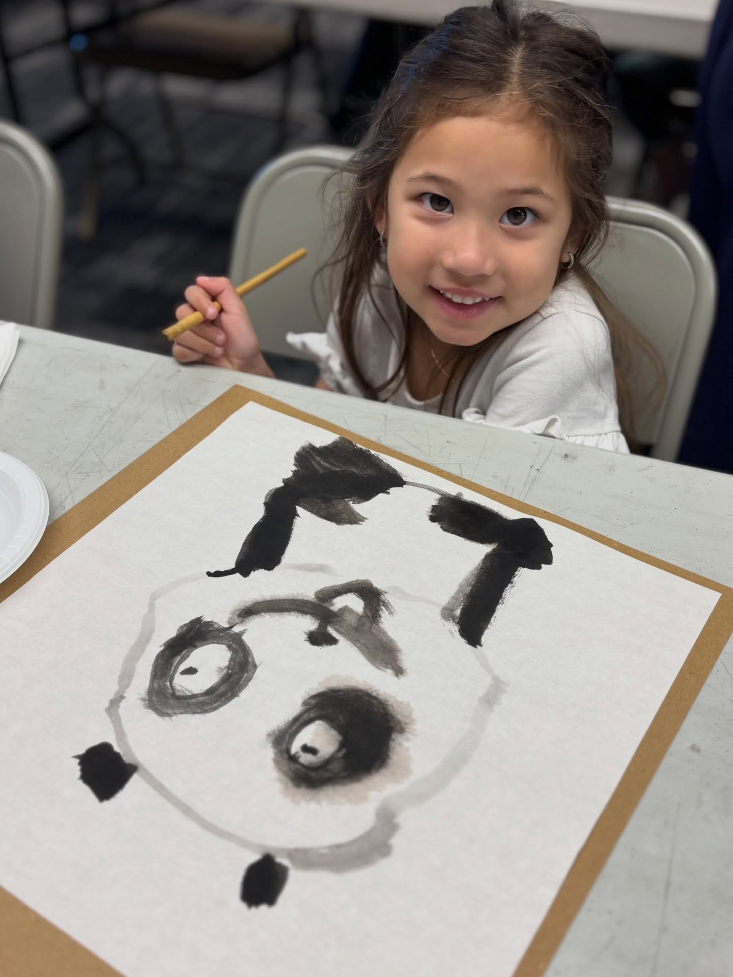 Cuteness overload 😍! My youngest panda-wans in training 🐼
@segerstromarts
#nmusd
#transitionalkindergarten
#4yearsold
#panda
#chinesebrushpainting