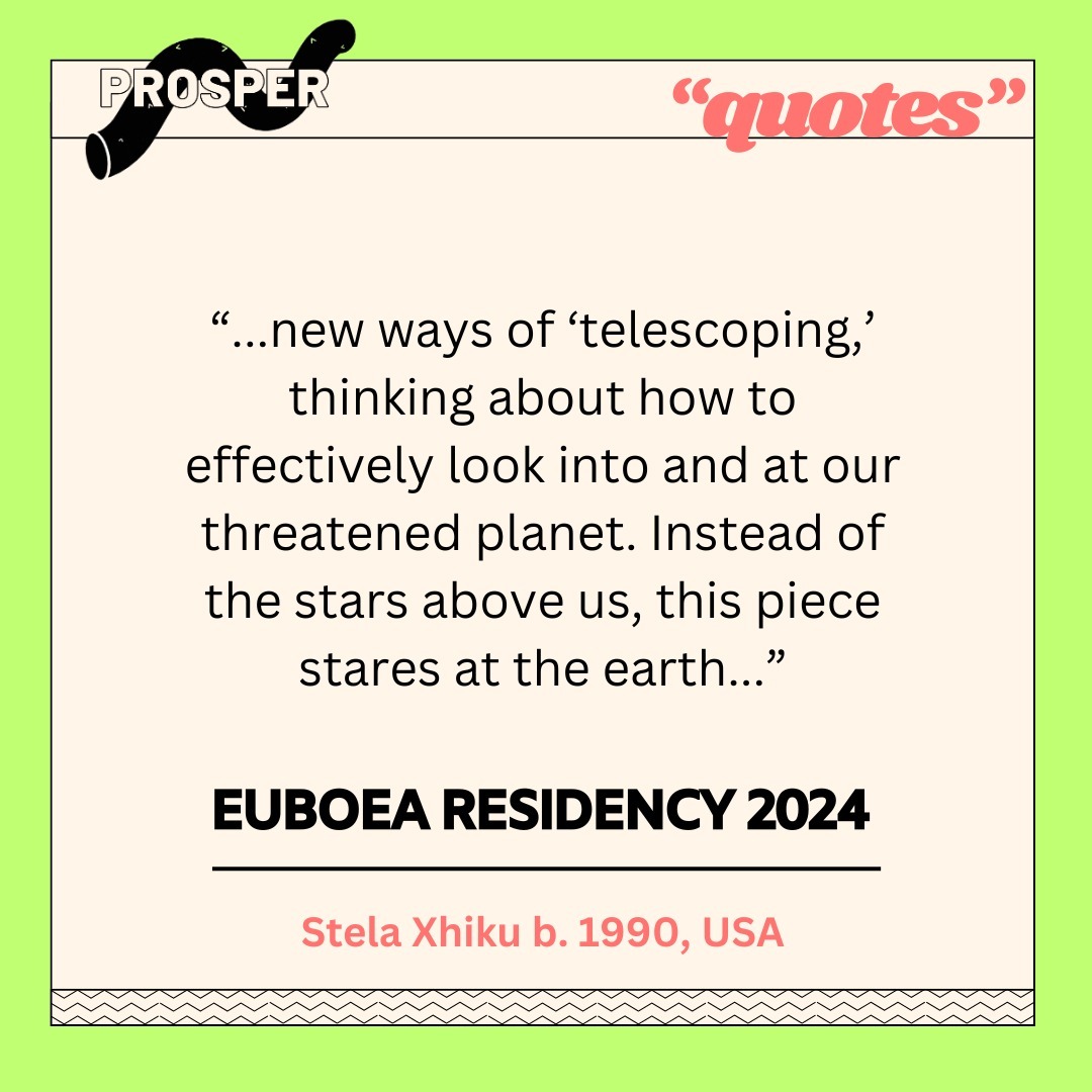 Presenting the last of 8 quotes from our selected residents who will be in Evia in October. This particular application caught our eye with its inventive approach to building a heliostat.
#artist #artresidency #artistresidency #euboea #evia #eviaisland #greece #quotes #healing #wildfire #fear #climatecare #environment